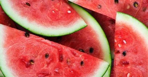 Watermelon is my go-to fruit during hot summer days. It cools my body and is almost zero calories. Talk about a win-win!