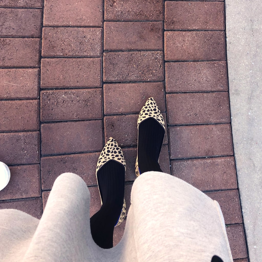 My Rothy’s are comfortable, washable and made with recycled plastic. It is my go-to shoes for everywhere from the mall, the streets to the beach!