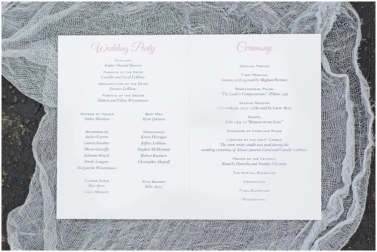 Hamptons Watercolor Crest Wedding Program 2.jpg