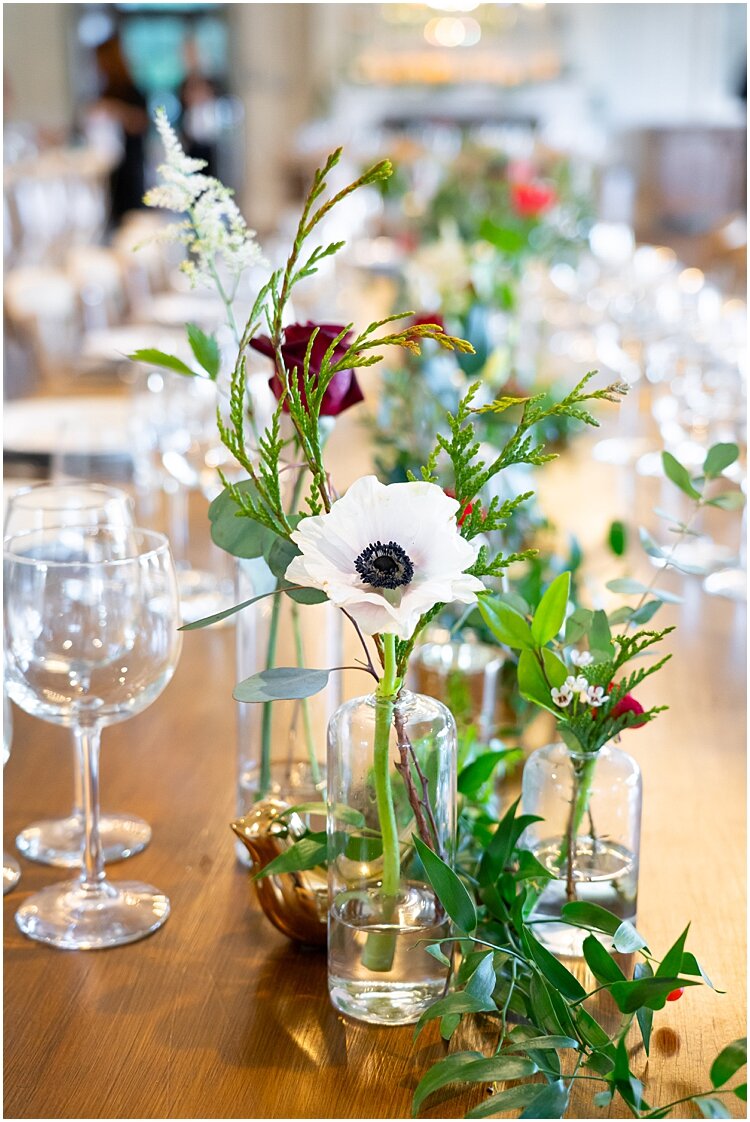 Wedding Flower Bud Vases