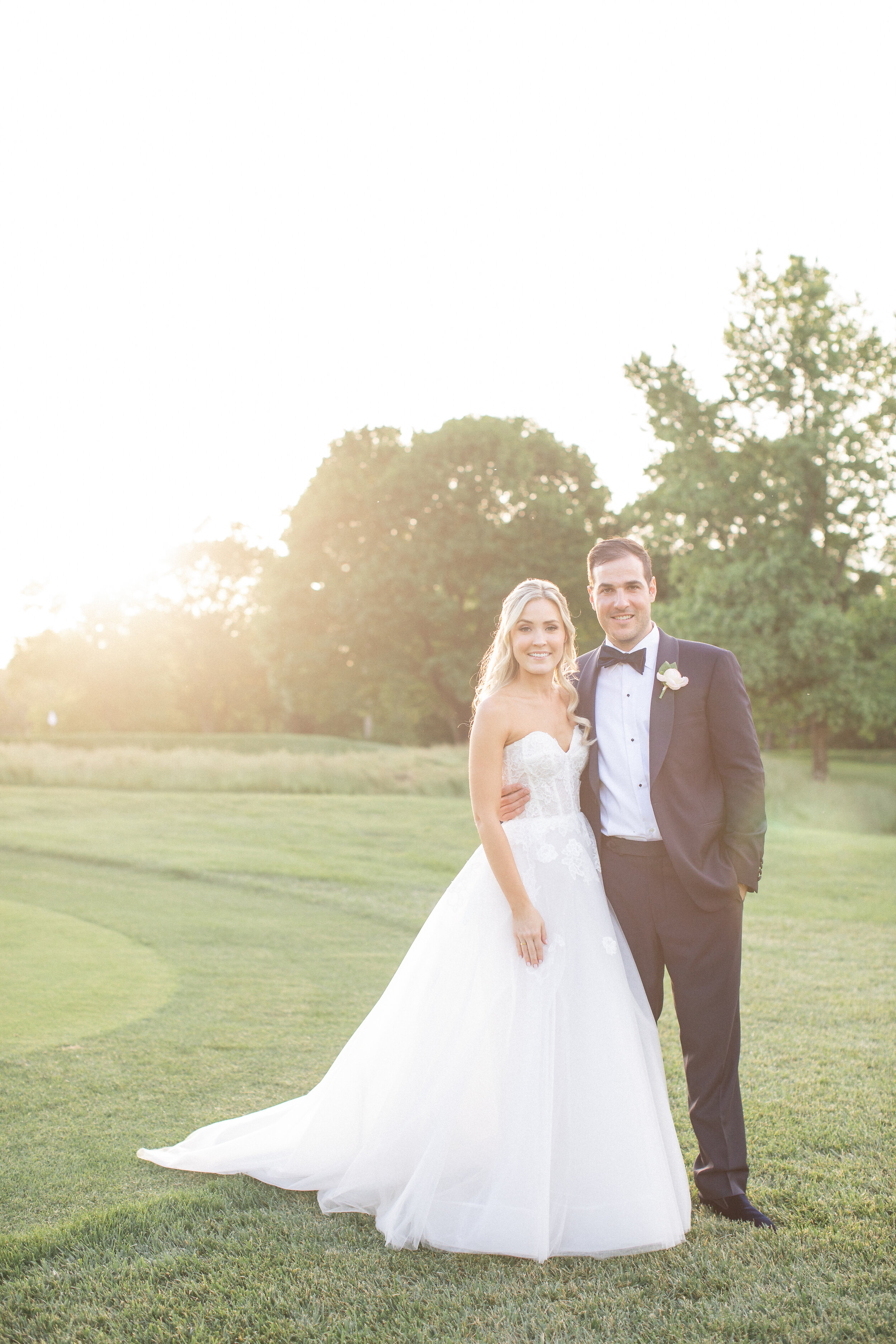 Elyse + Michael at The Greenwich Country Club | Style Me Pretty