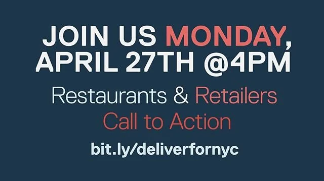 Frustrated with applying for small business assistance at every level, only to have it gobbled up by the big corporations? Our 4pm call is for you.📞 Join and share your story ➡️➡️ bit.ly/deliverfornyc