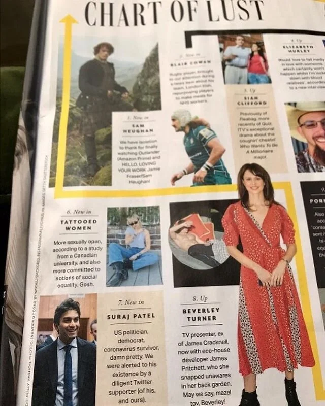 Sent by a friend who saw this in the UK. Not exactly the press clips you expect when you run for Congress! Hope this brings you a good laugh and some levity in these stressful times - we could all use it. 📸🤣