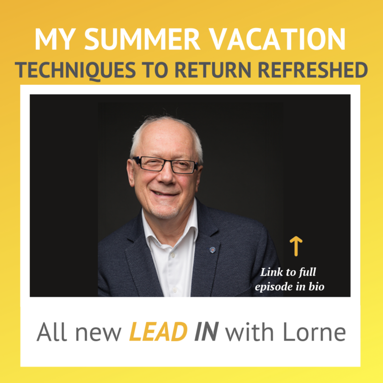 My Summer Vacation Techniques to Return Refreshed