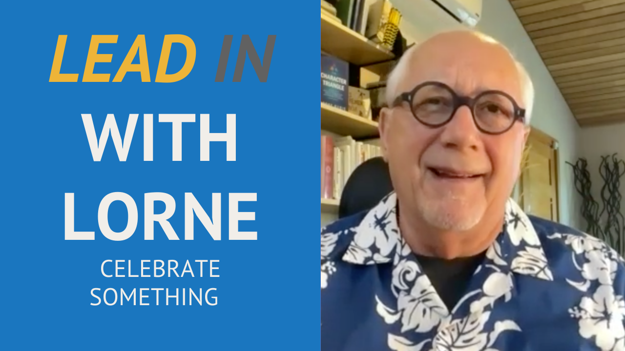 Lead In With Lorne - Celebrate Something