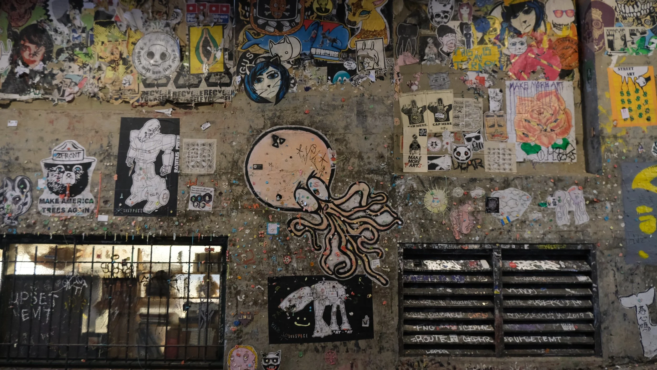 Stories Stuck on the Walls