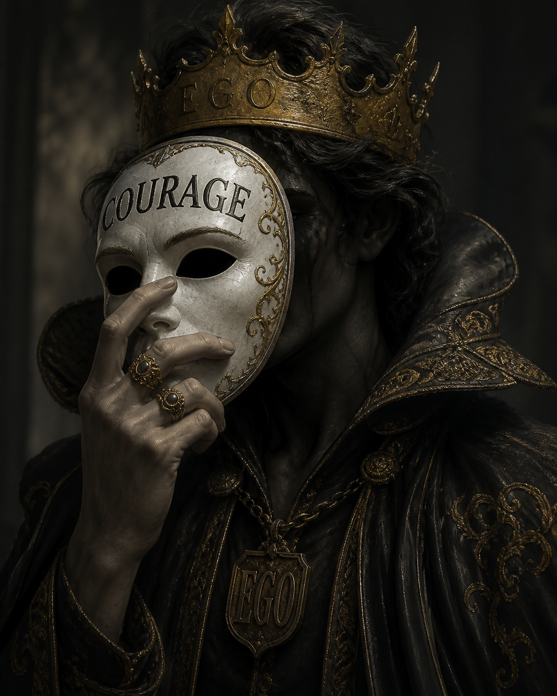 When Ego Wears the Mask of Courage