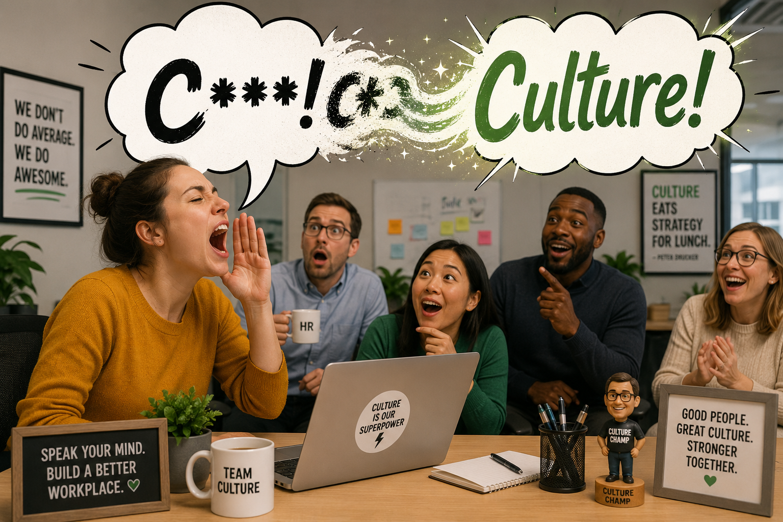 Use the C-Word at Work