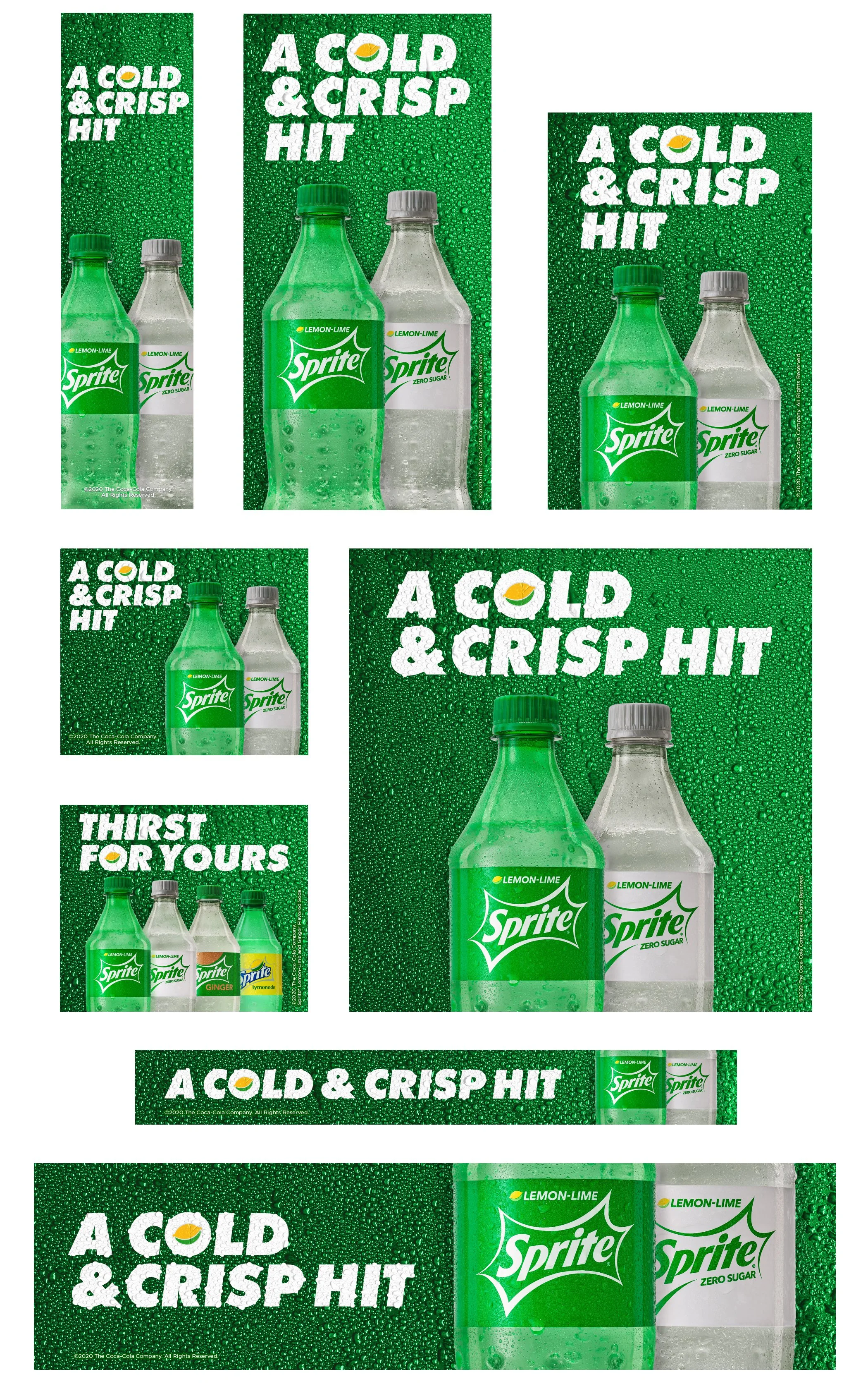   Sprite   160x600, 300x600, 320x480, 300x250, 640x640, 728x90 &amp; 970x280 