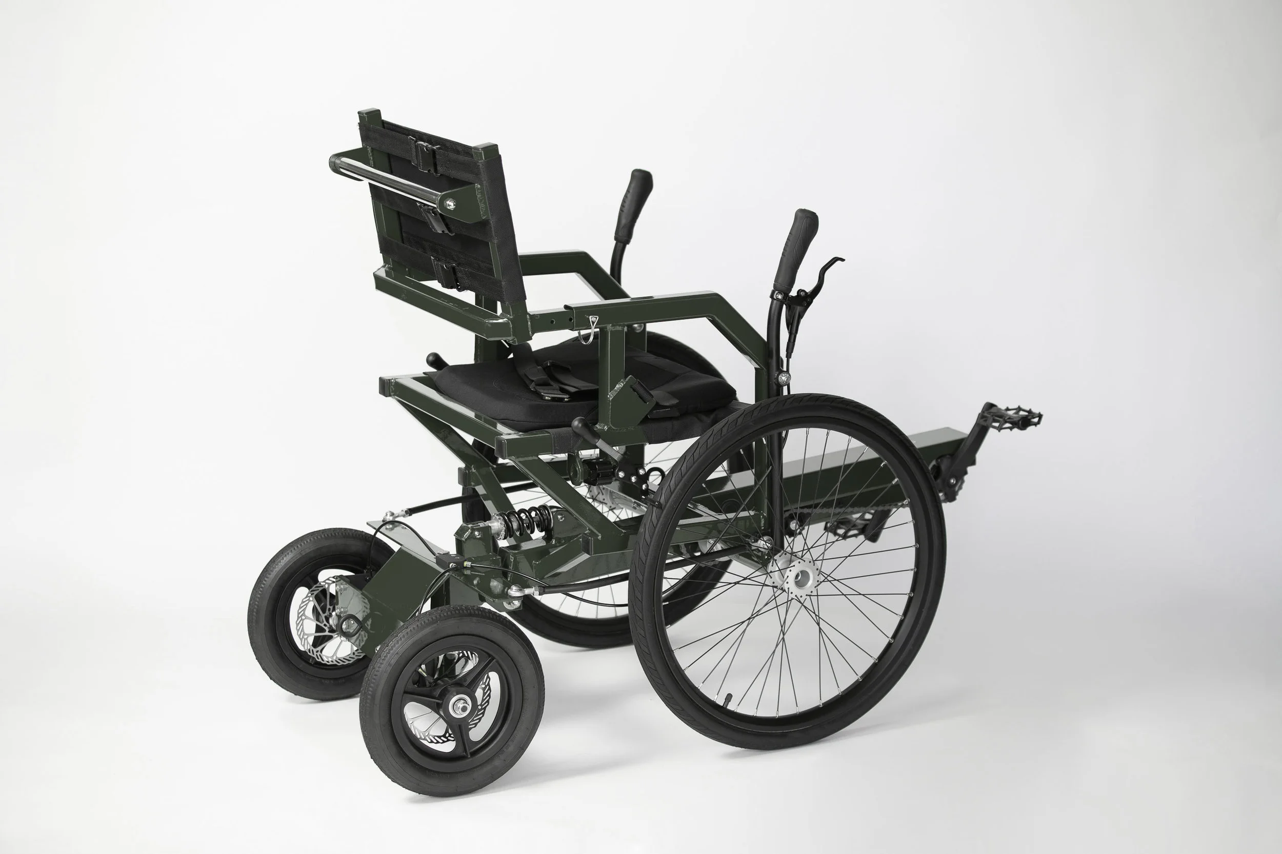 The Extreme Rhino Pedal Wheelchair Mobility for MS, Parkinsons or