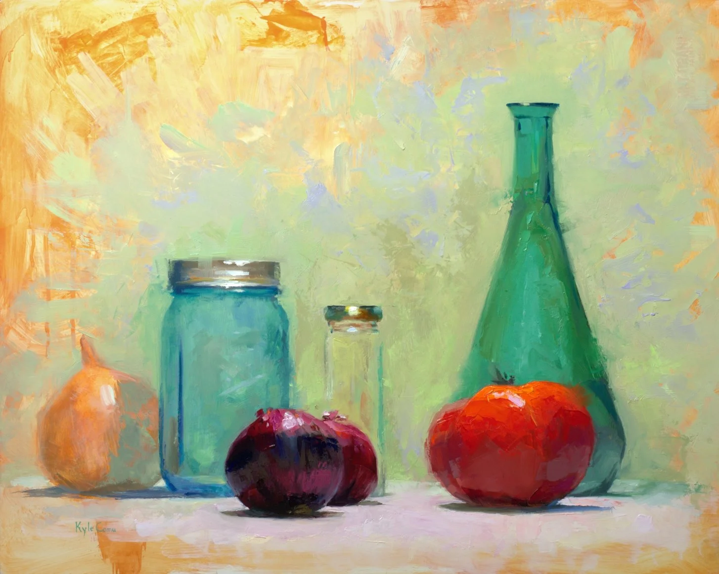 Storeroom (Oil on Panel)