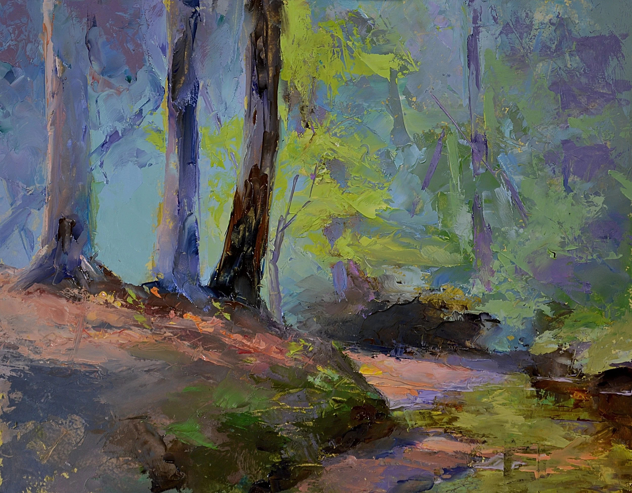 Plein Air - North Hills Creek (10-24).JPG