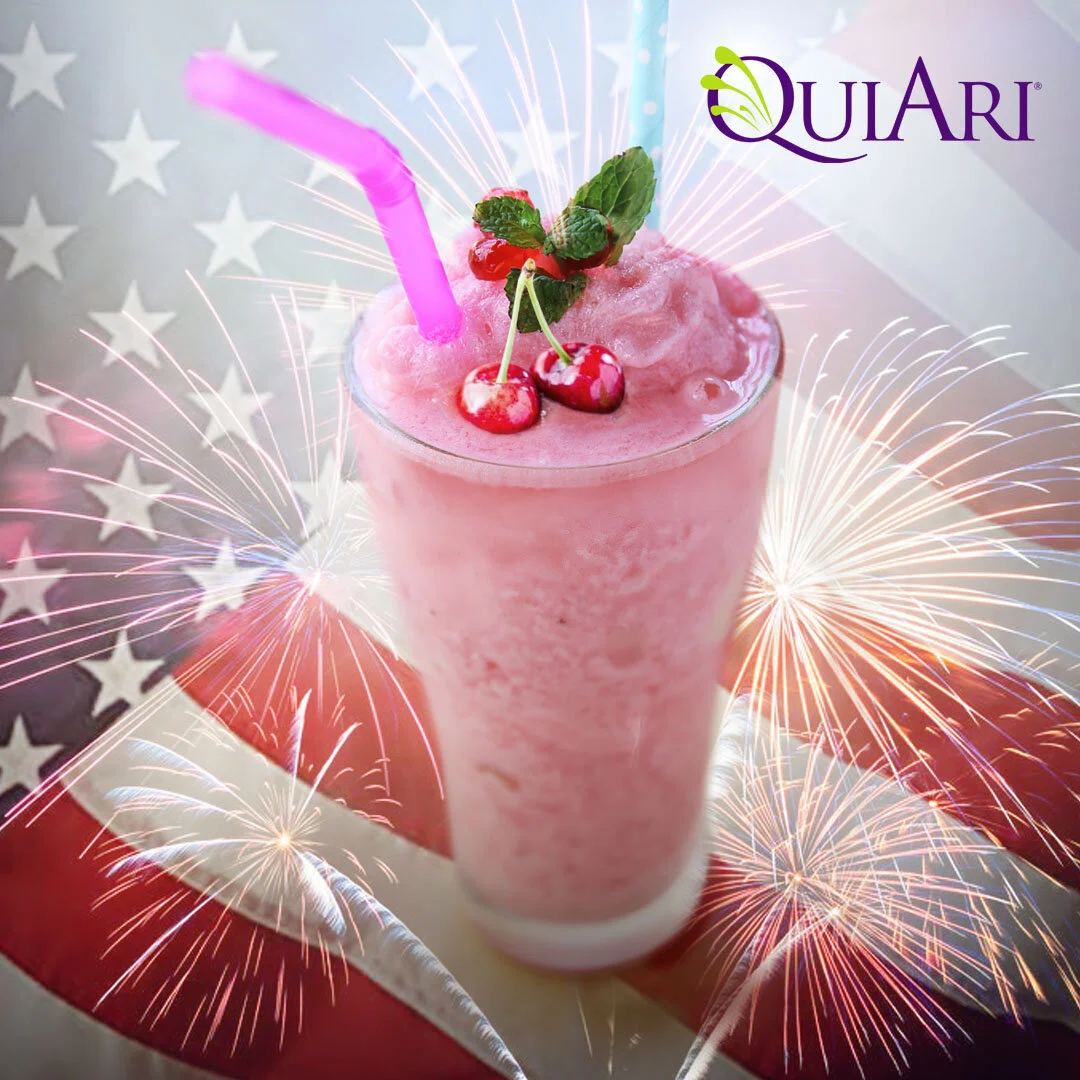 Stars And Stripes Cherry Vanilla Protein Shake