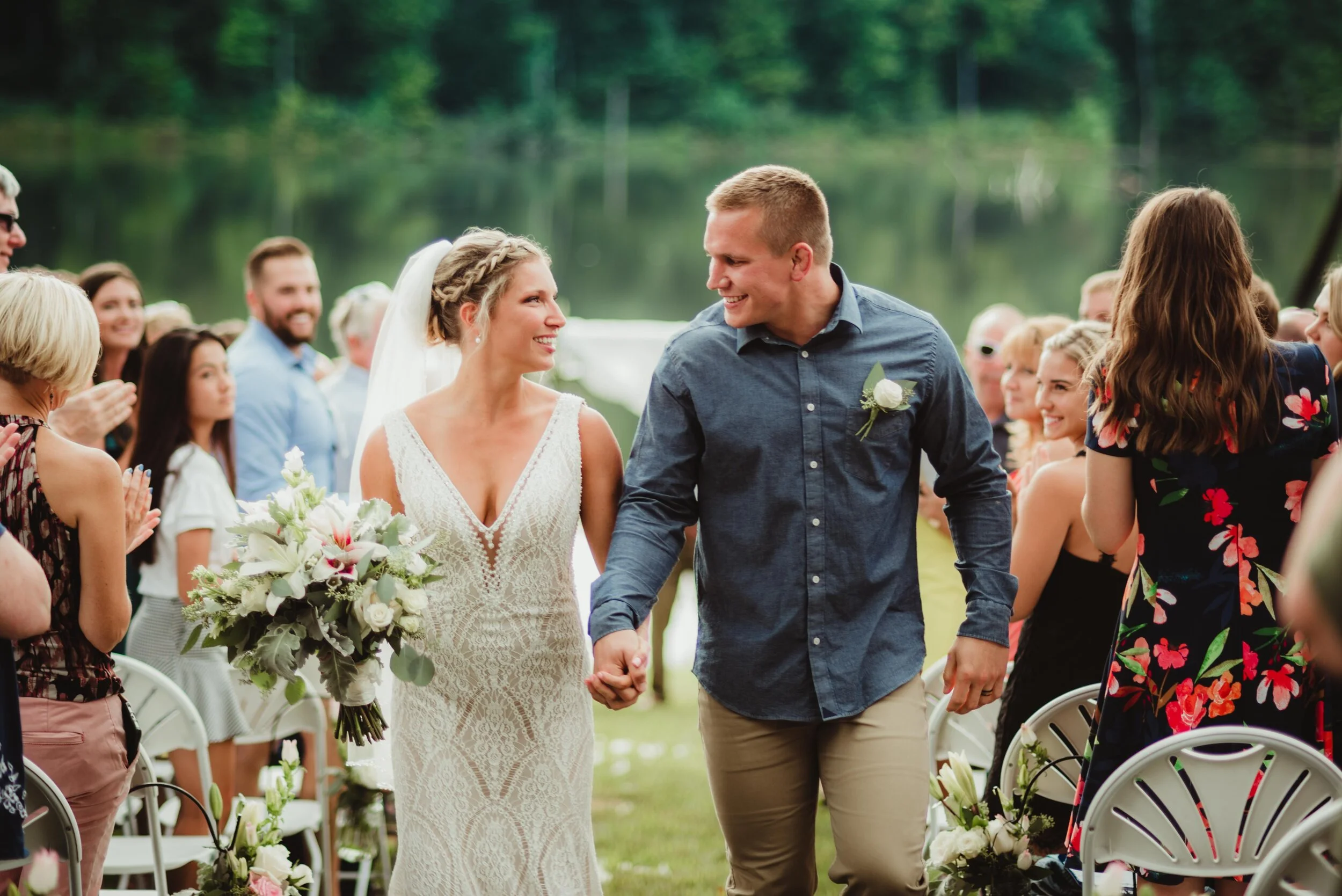 wedding on the lake