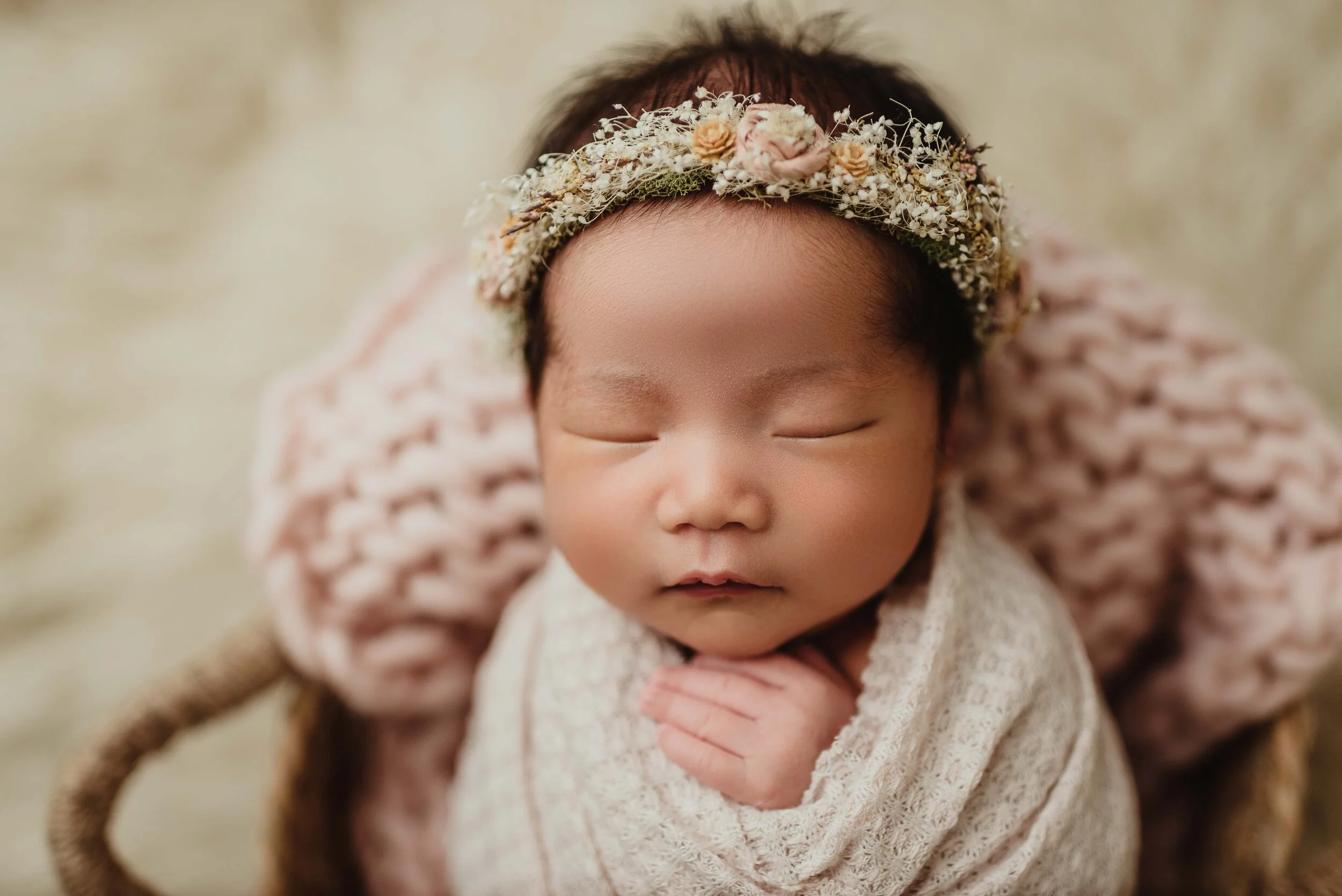 Crystal's InHome Newborn Session in West Lafayette, IN — Kelly McPhail