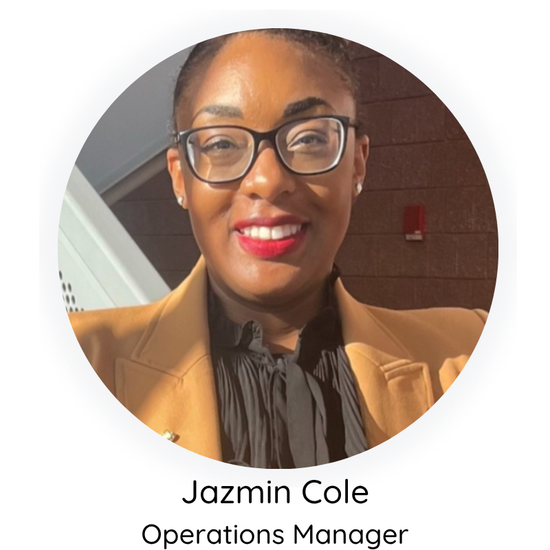 A photograph of Jazmin Cole, Operations Manager