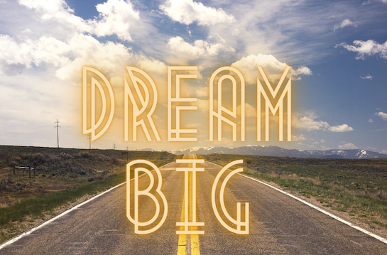      

 
   Recently, we held the home version of a   Big Dream Gathering™  . At such a gathering, the audience takes time to imagine their big dreams, write them down on a sticky note, and share them with the world. Dreams shared have momentum. (If 