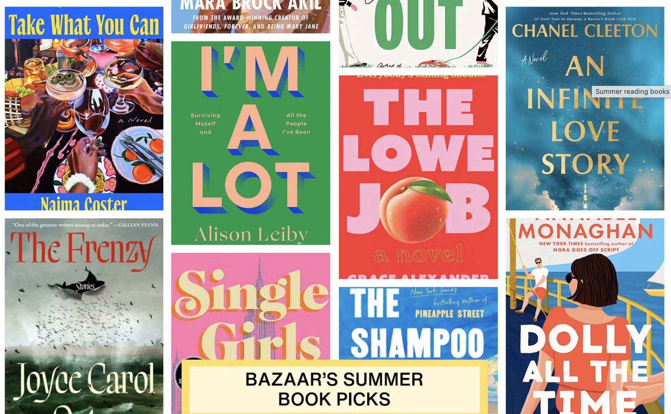 The Bazaar Guide to Summer 2026 Books