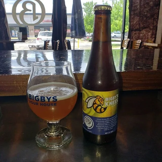 Testing out beers @bigbysrm!!! Patio open today at 4pm! Come get sum!