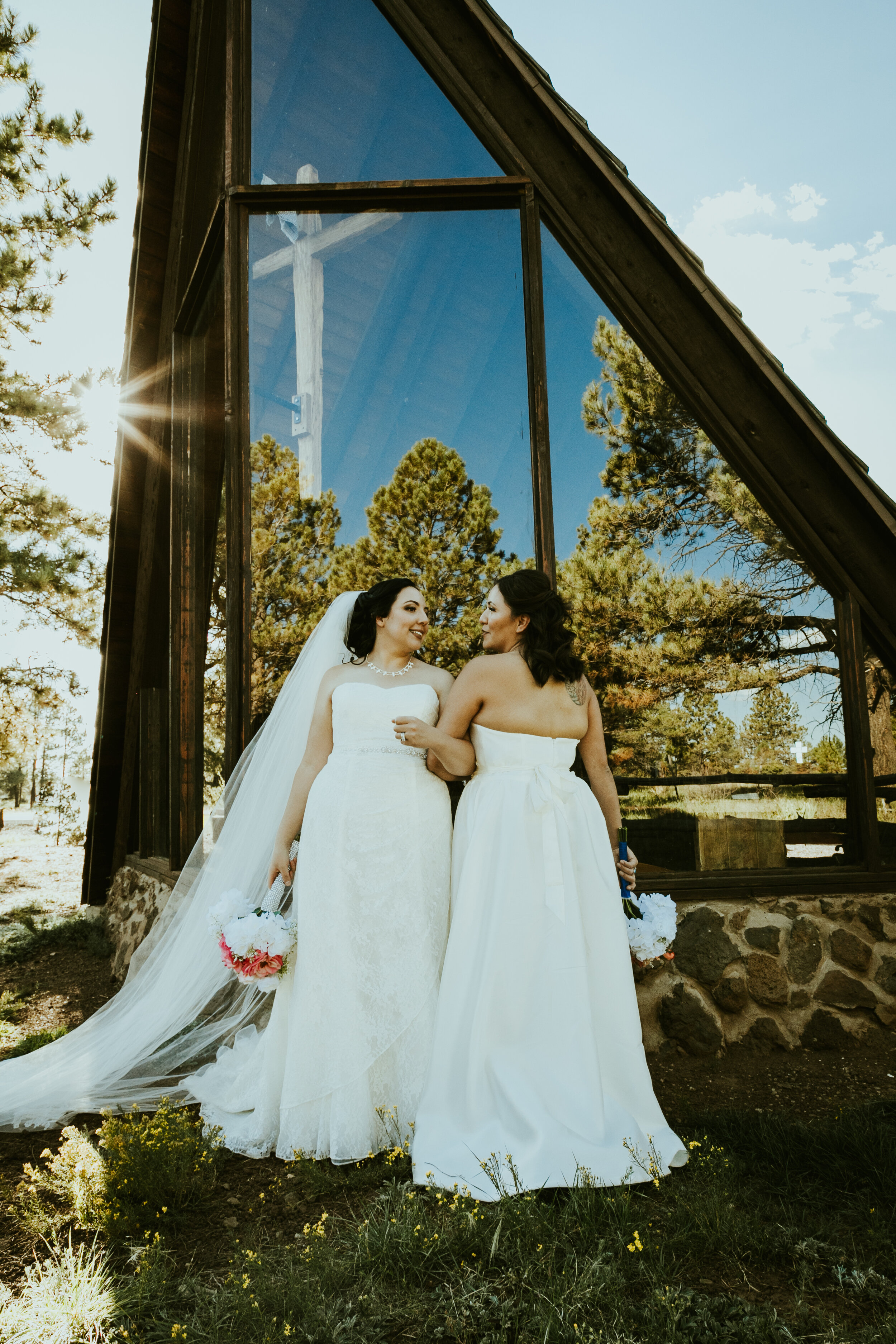 Chapel of The Holy Dove // Flagstaff, AZ Wedding // Alex & Athena