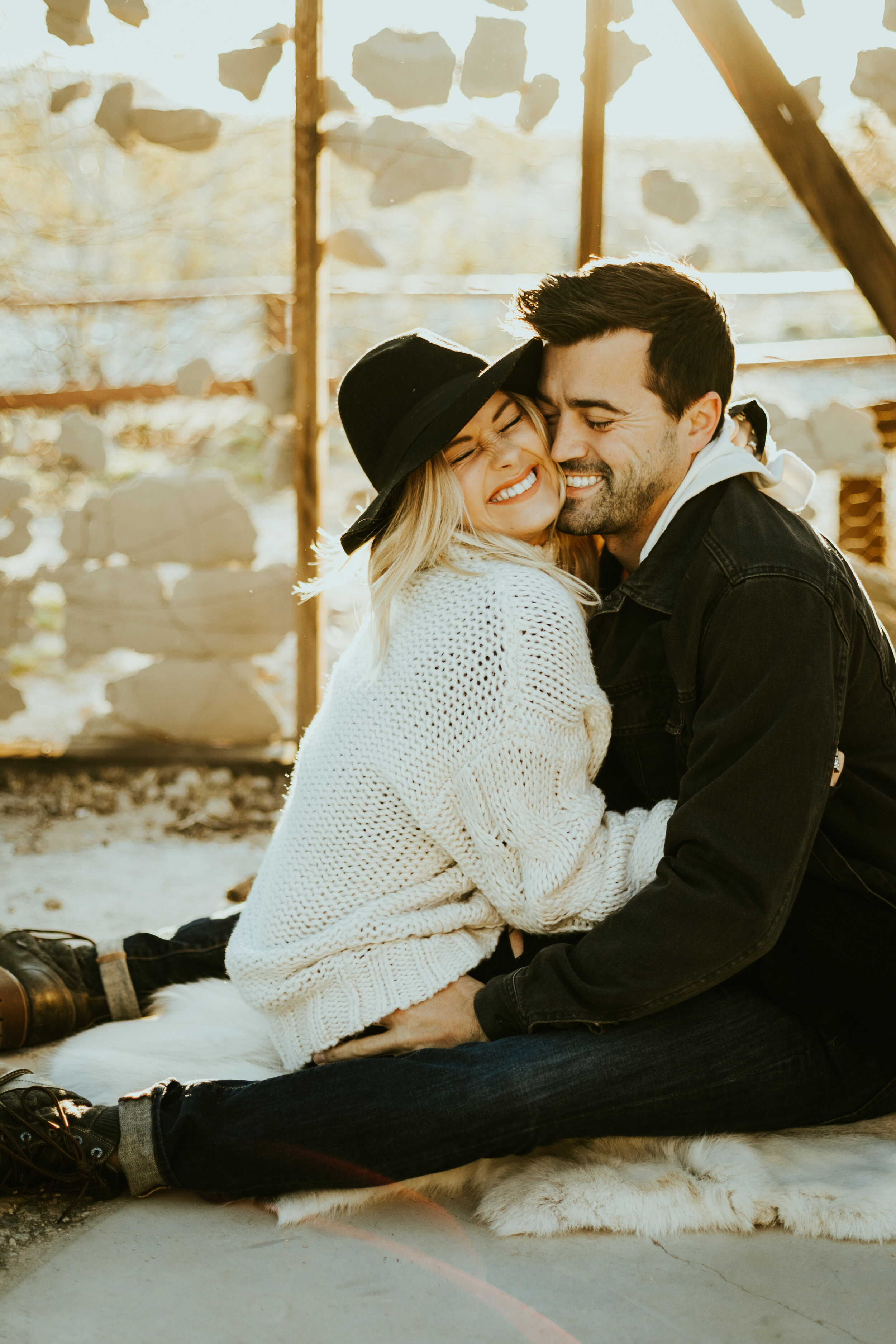 joshua tree national park joshua tree engagement boho couple photo-1.jpg