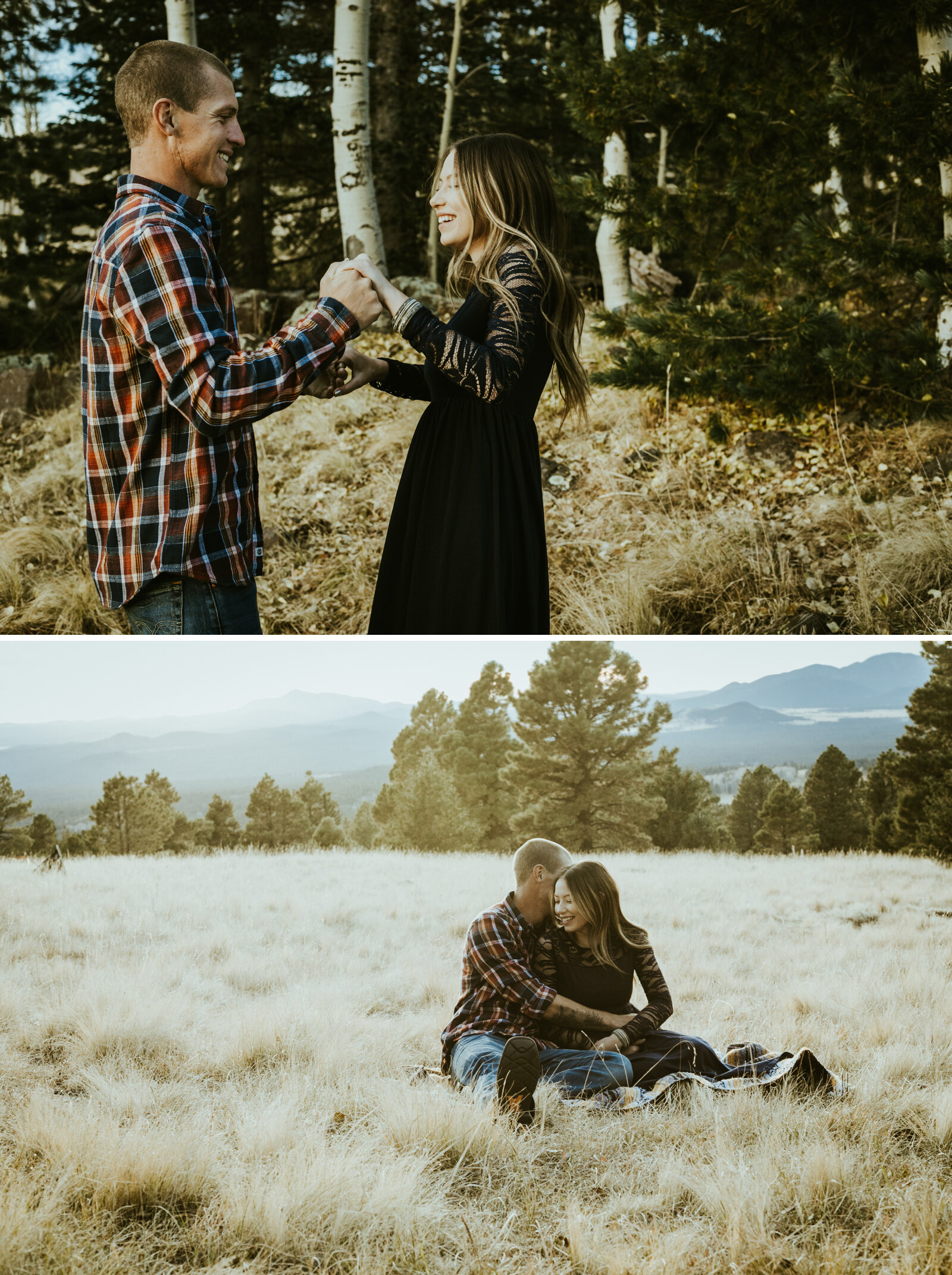 Arizona snowbowl mount humphreys flagstaff arizona engagement photos-6.jpg