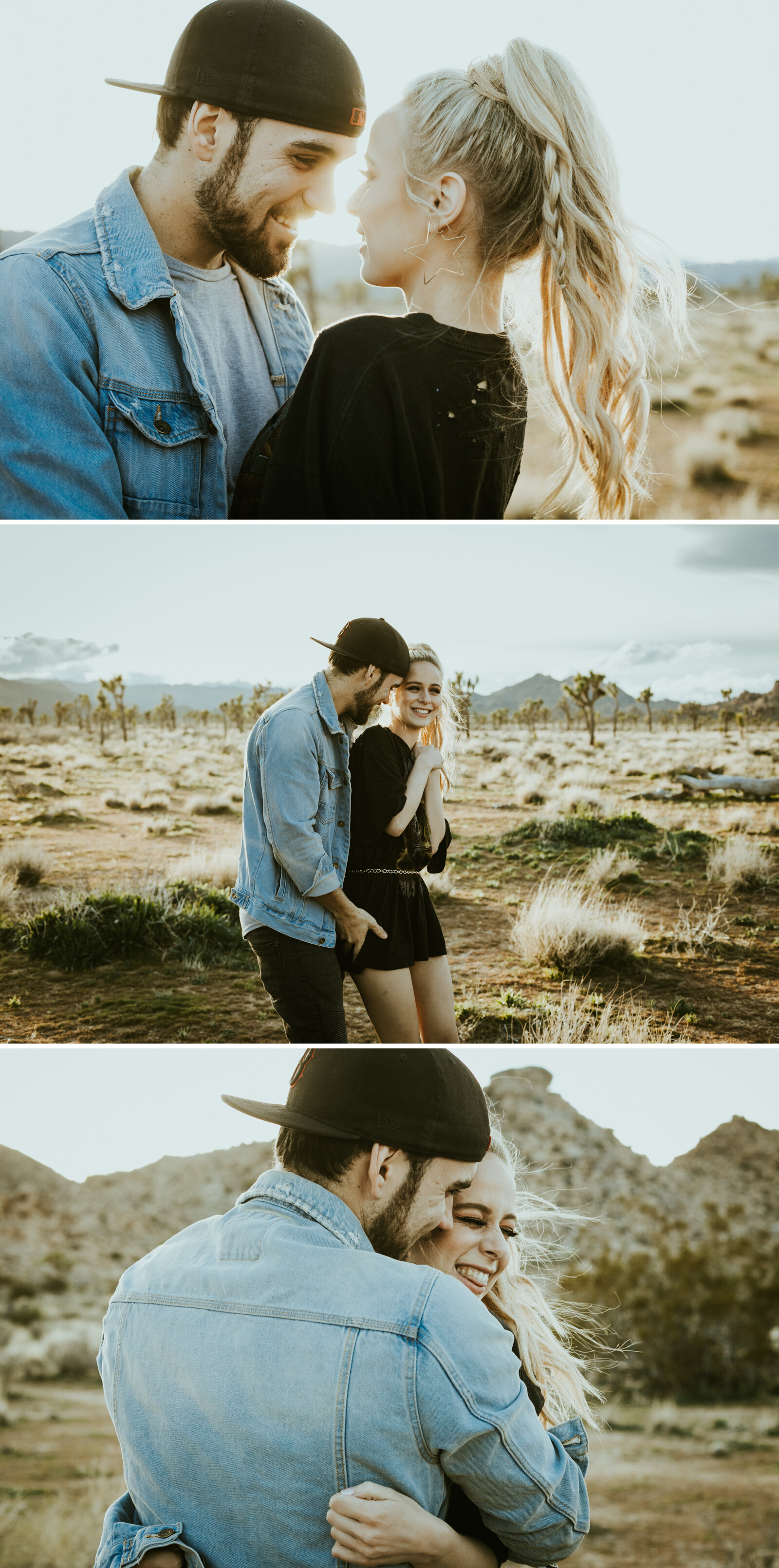 Joshua Tree National Park // Twentynine Palms, CA // Couples Photoshoot ...