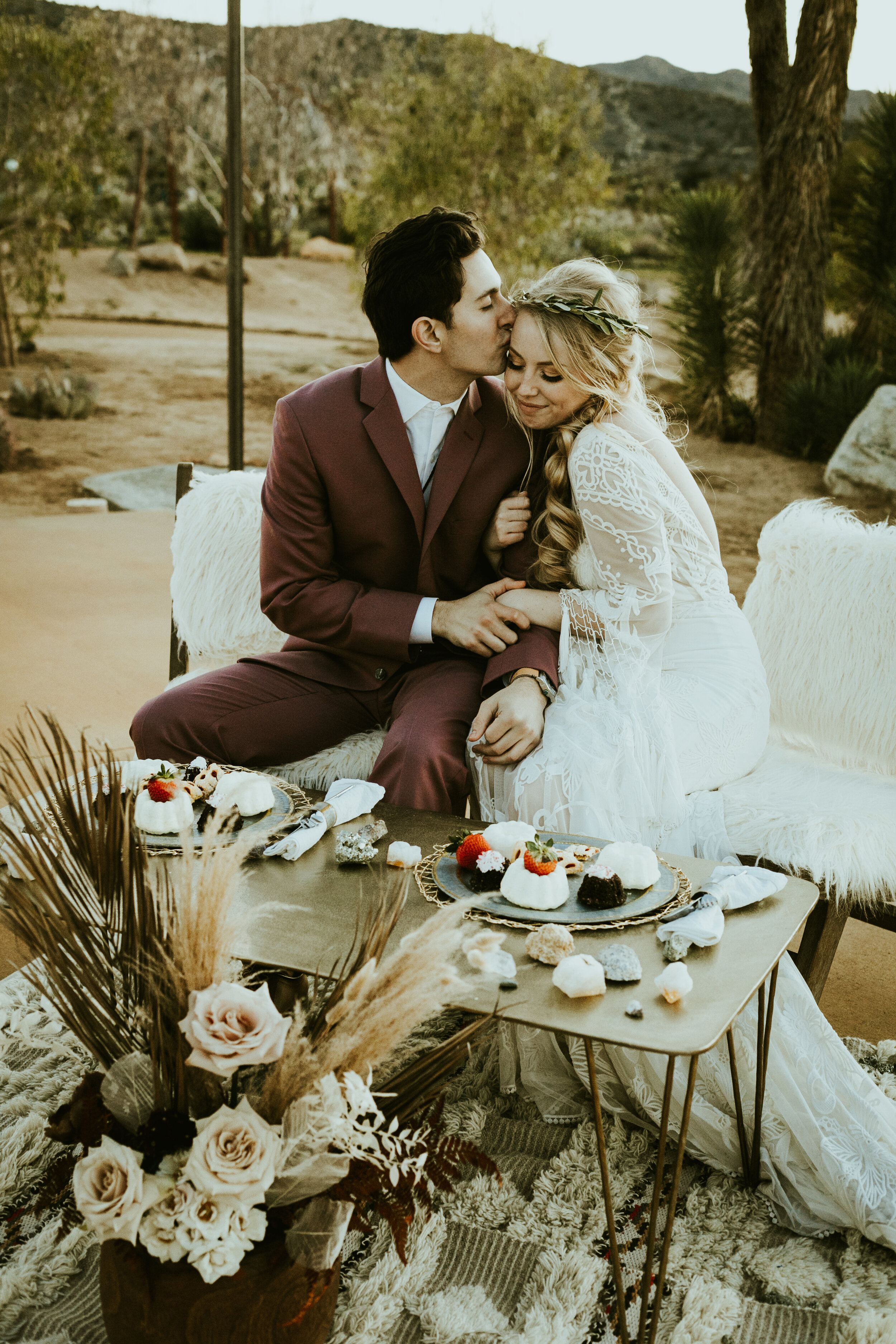 tumbleweed sanctuary twentynine palms california joshua tree wedding photos styled shoot boho elopement bohemian wedding insp elopement dress ideas bride and groom poses-23.jpg