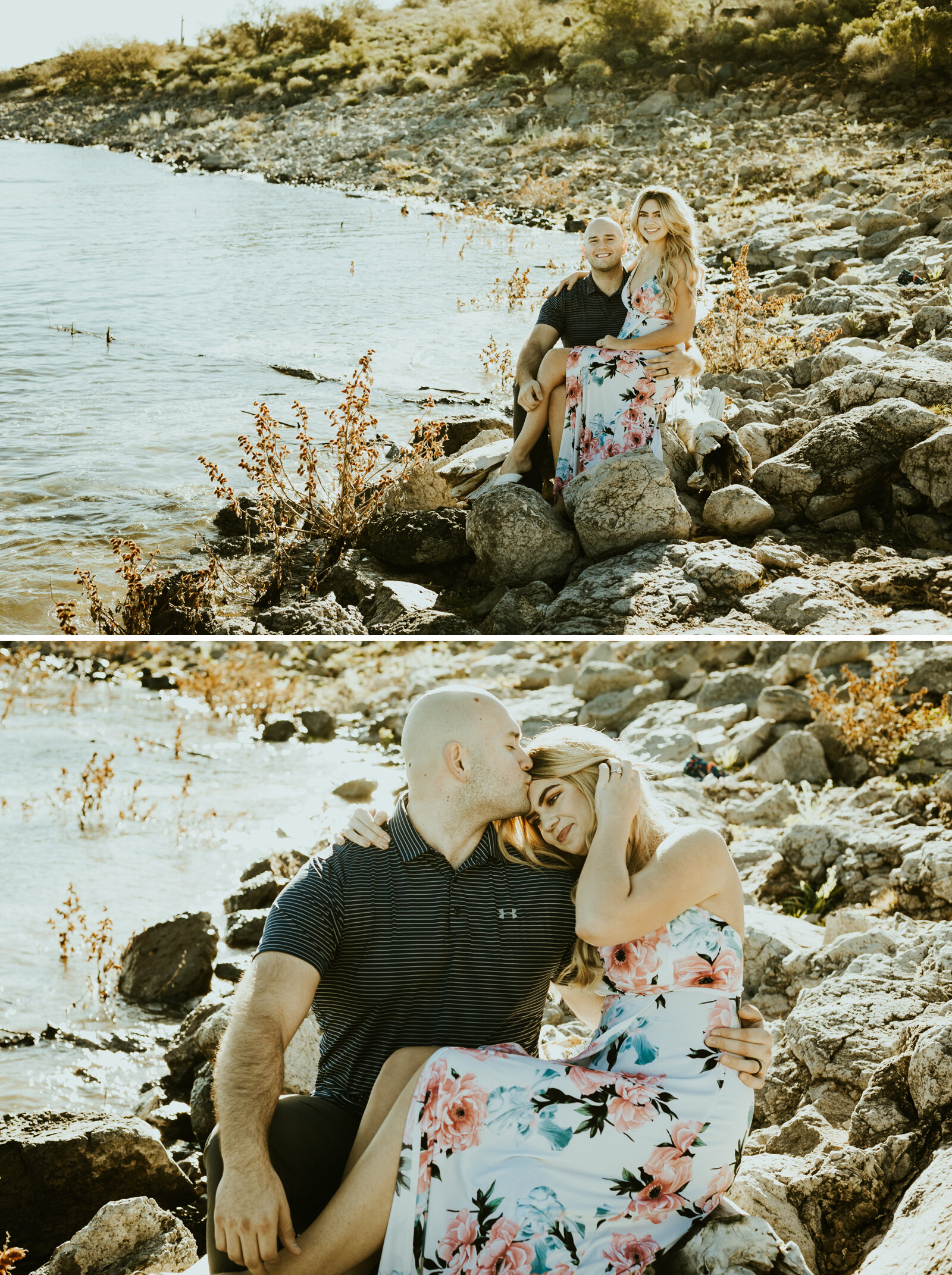 lake pleasant peoria arizona couple photos anniversary pictures engagement outfit inspo summer couple posing ideas baby announcement images.jpg