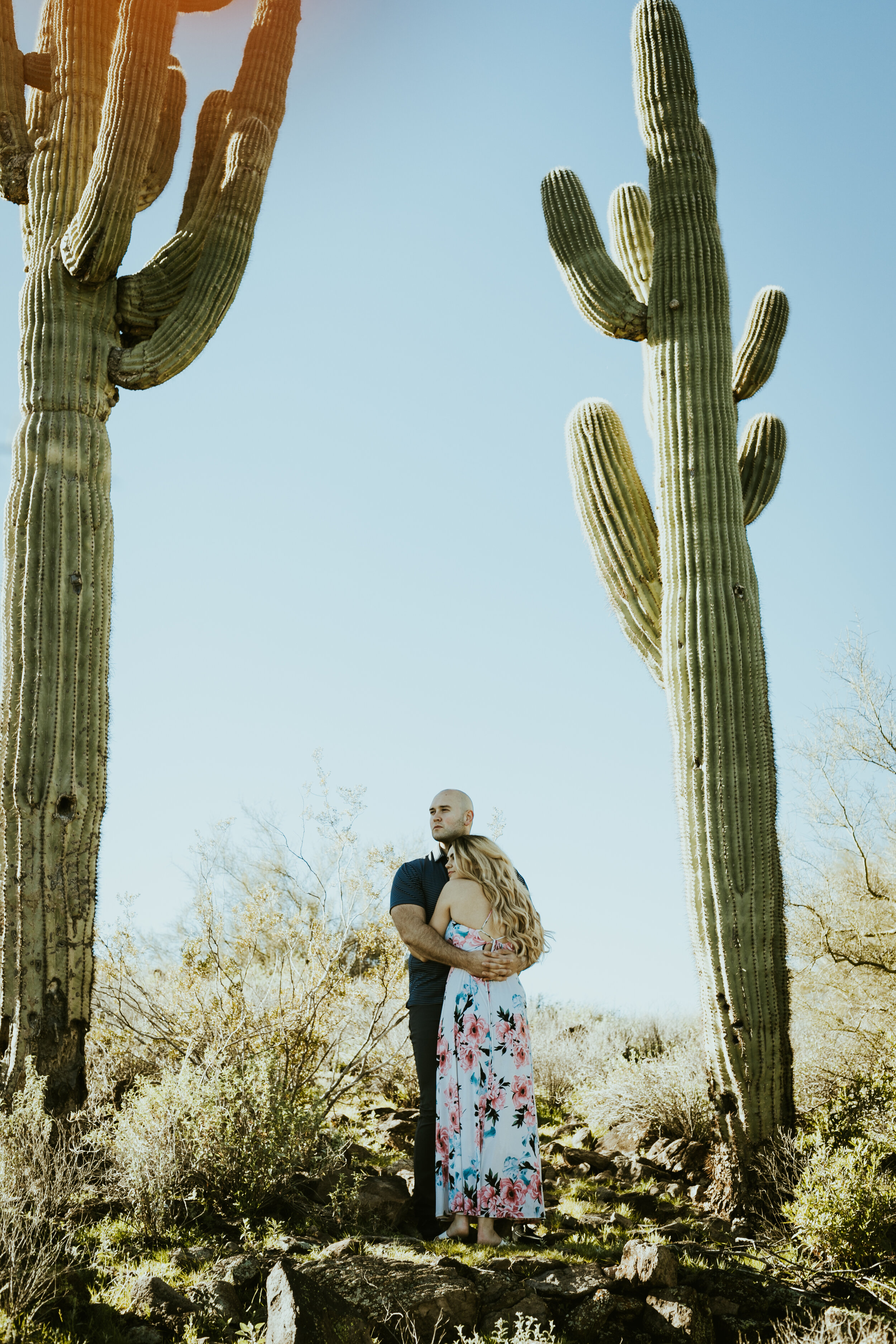 lake pleasant peoria arizona couple photos anniversary pictures engagement outfit inspo summer couple posing ideas baby announcement-44.jpg