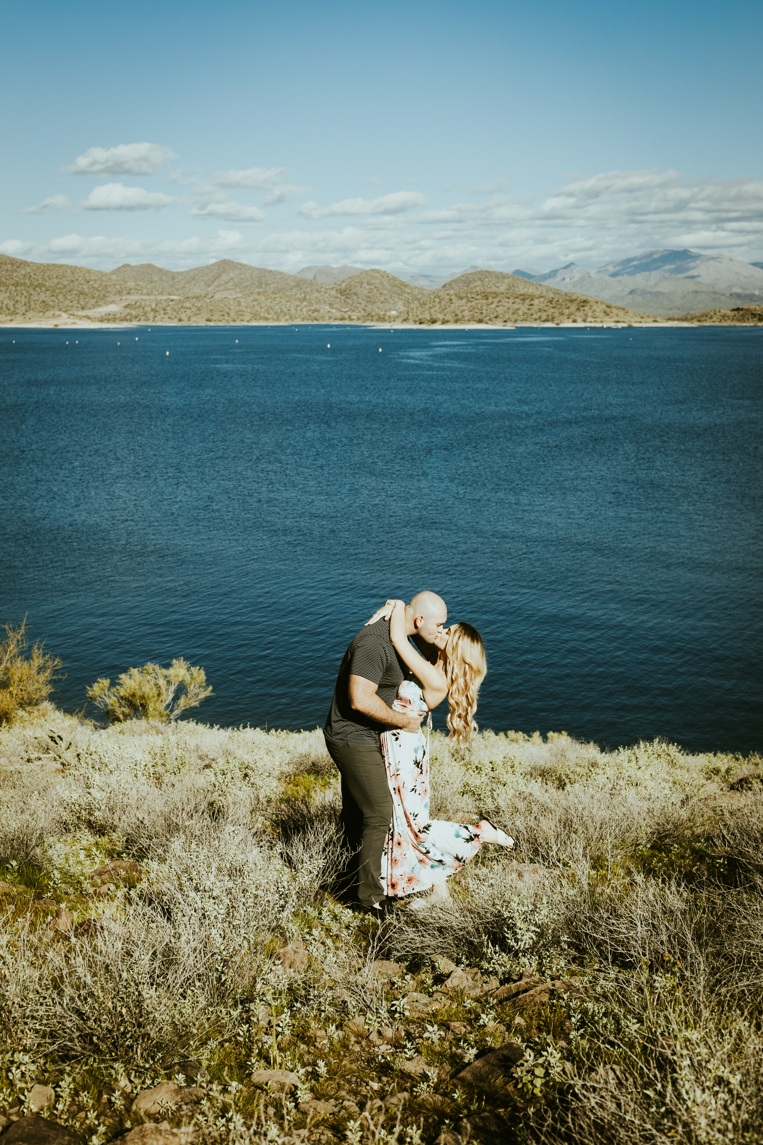 lake pleasant peoria arizona couple photos anniversary pictures engagement outfit inspo summer couple posing ideas baby announcement-46.jpg