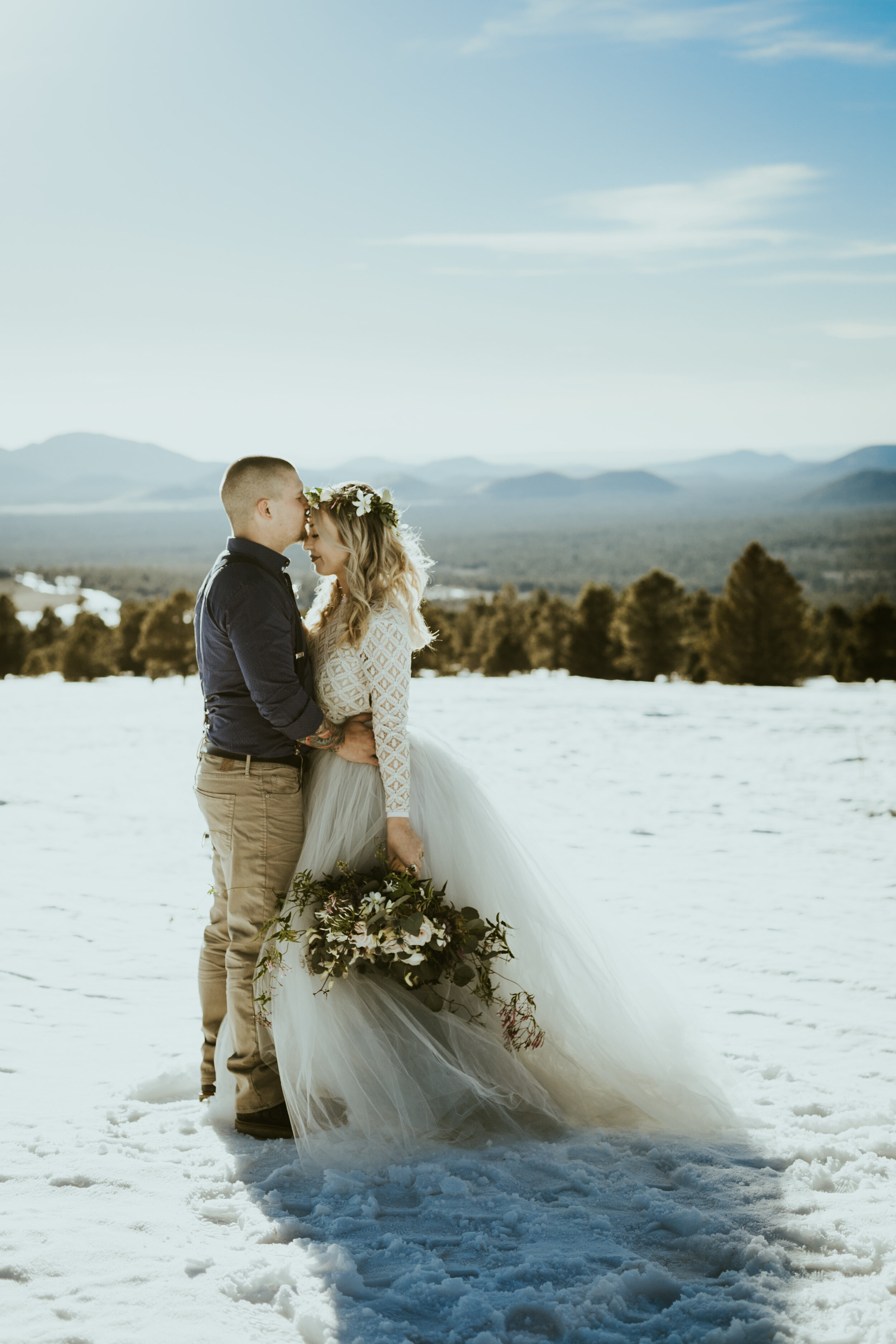arizona snowbowl mount humphreys flagstaff arizona wedding photos styled shoot sweet caroline styles tulle wedding skirt snowy wedding-6.jpg
