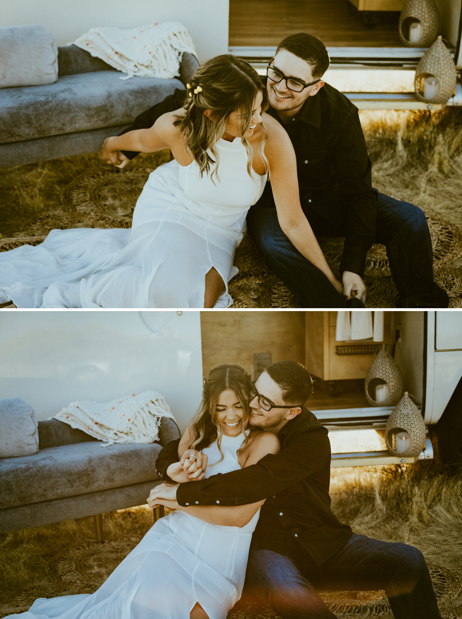 Scottsdale arizona engagement styled shoot couple photos formal couple outfit inspo couple posing inspiration vw bus vintage photobooth desert vibes-5.jpg