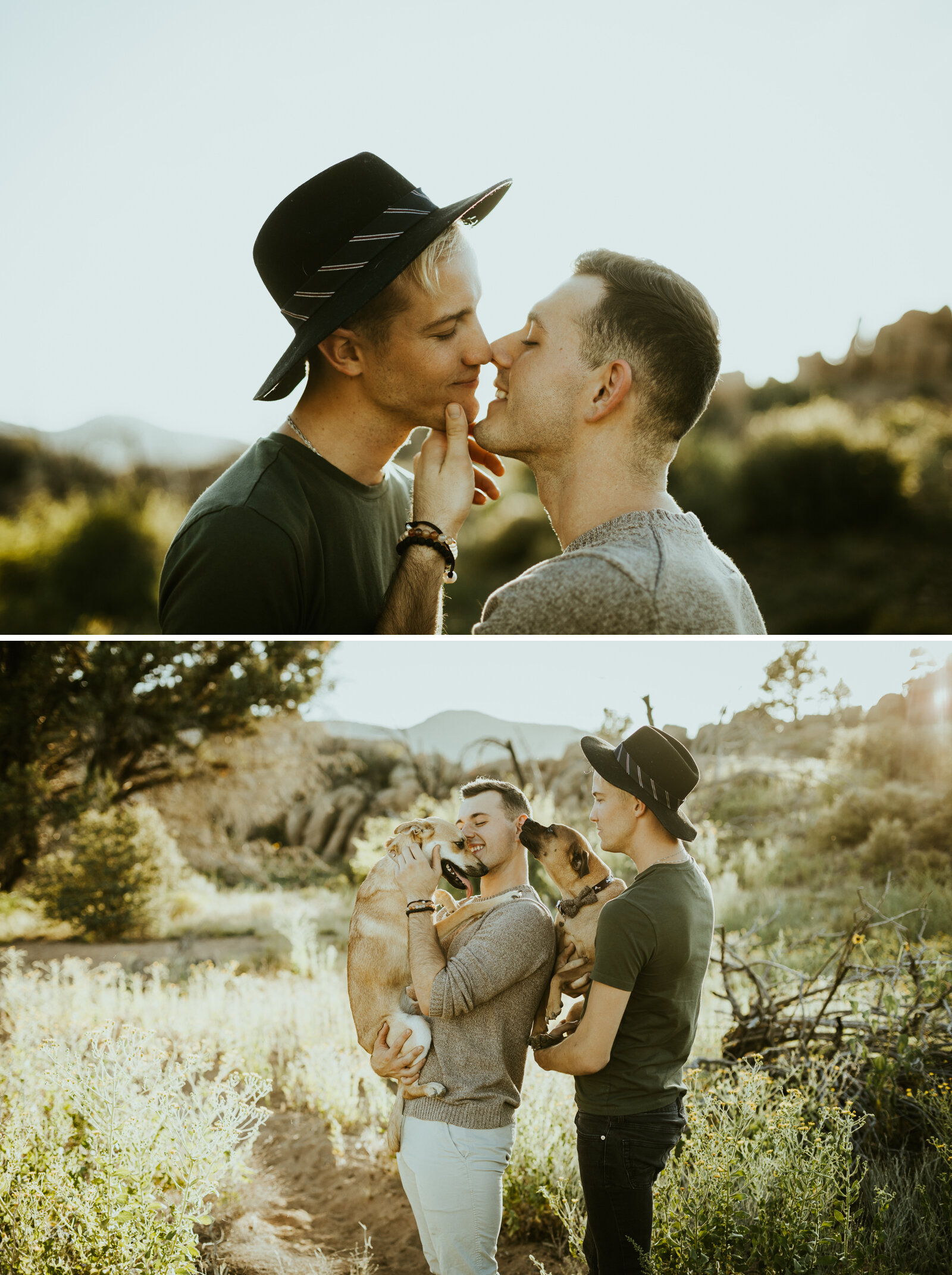 WHY YOU SHOULD BOOK A COUPLES SHOOT JUST BECAUSE IN PRESCOTT arizona same sex couple engagement photos same sex outfit inspiration couple posing inspo engagement outfit ideas-2.jpg