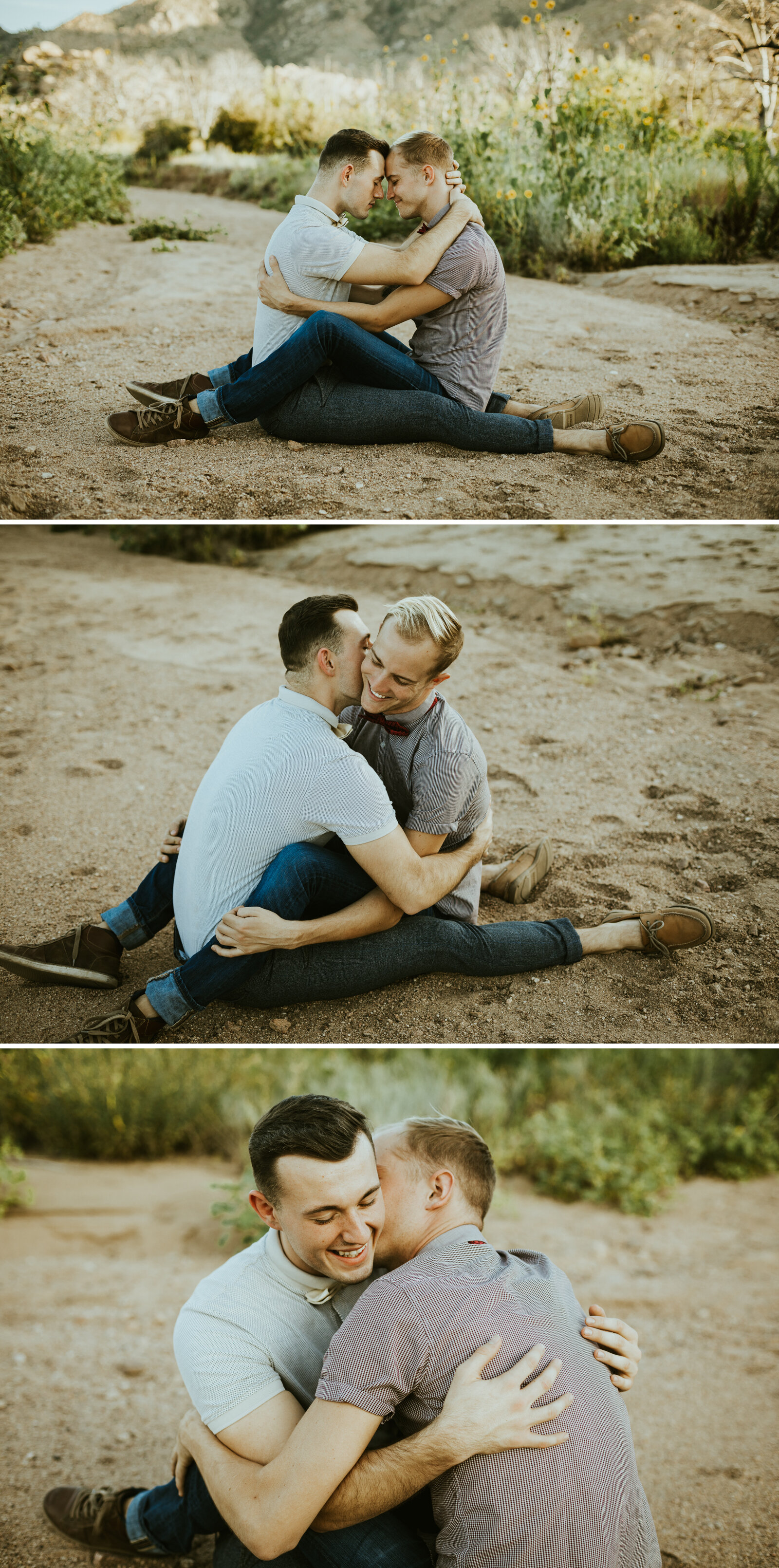 WHY YOU SHOULD BOOK A COUPLES SHOOT JUST BECAUSE IN PRESCOTT arizona same sex couple engagement photos same sex outfit inspiration couple posing inspo engagement outfit ideas-9.jpg