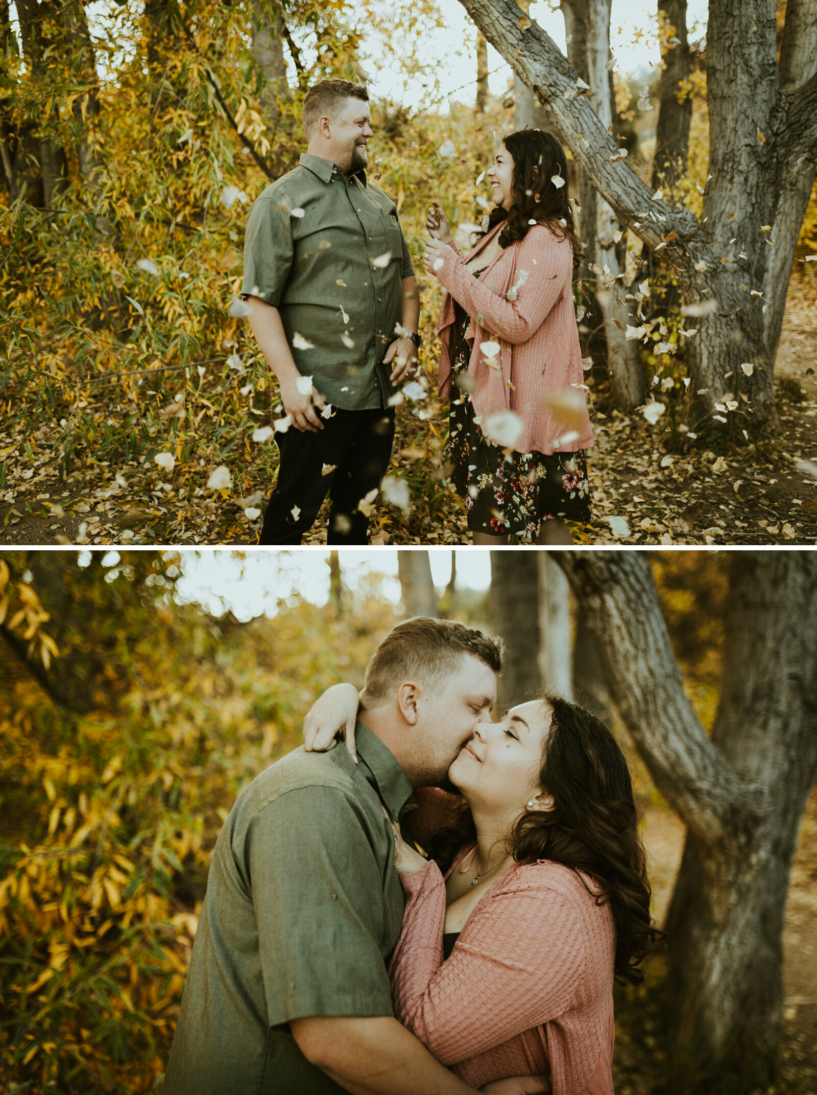 prescott valley engagement photos fain park fall colors fall outfit inspiration for engagement photos comfy clothing ideas for photoshoots.jpg
