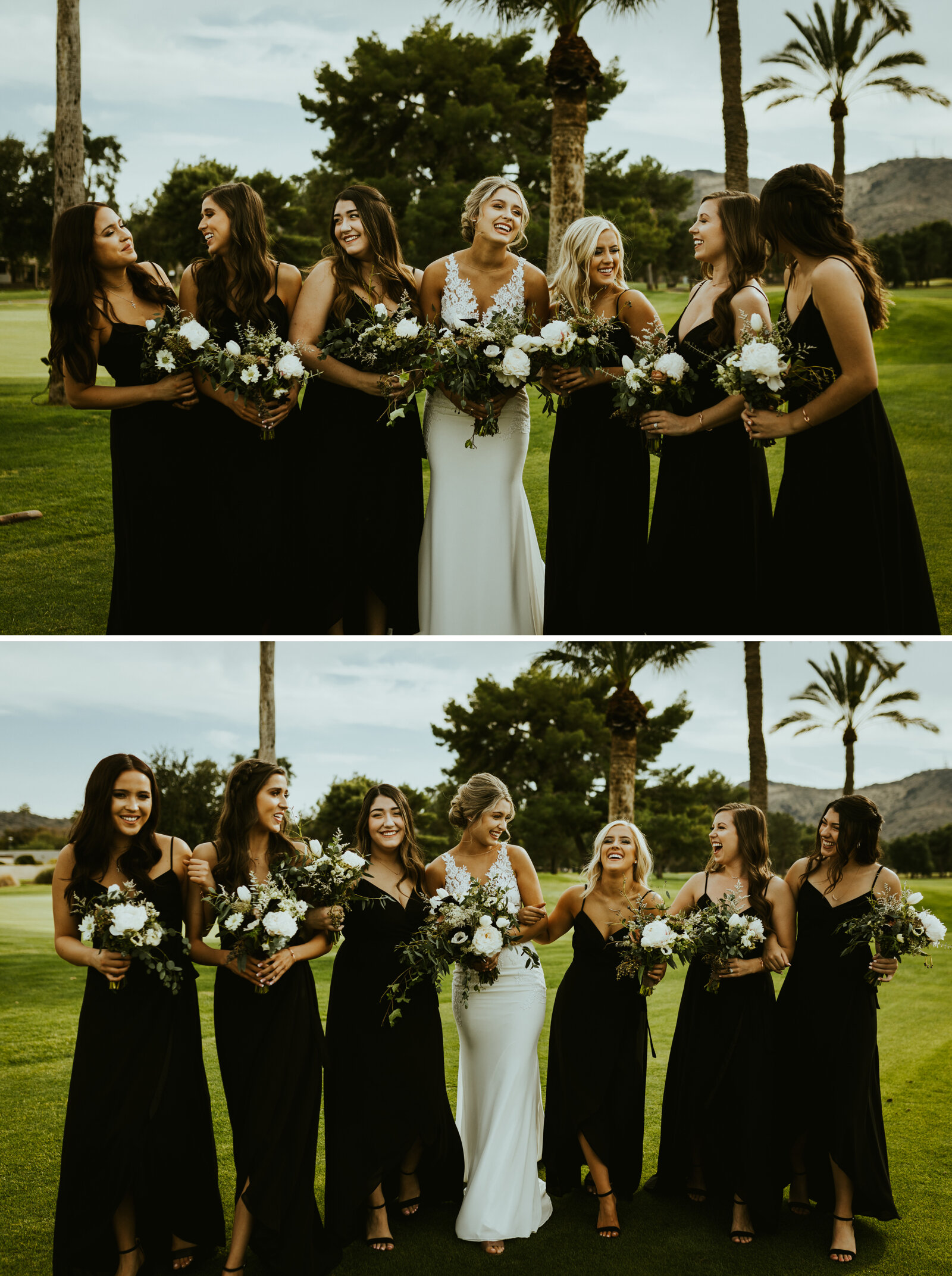 Bride and bridal party makeup inspiration. Makeup by bella bridal beauty based out of Arizona. Wedding party photography, bridesmaid style inspiration. .jpg