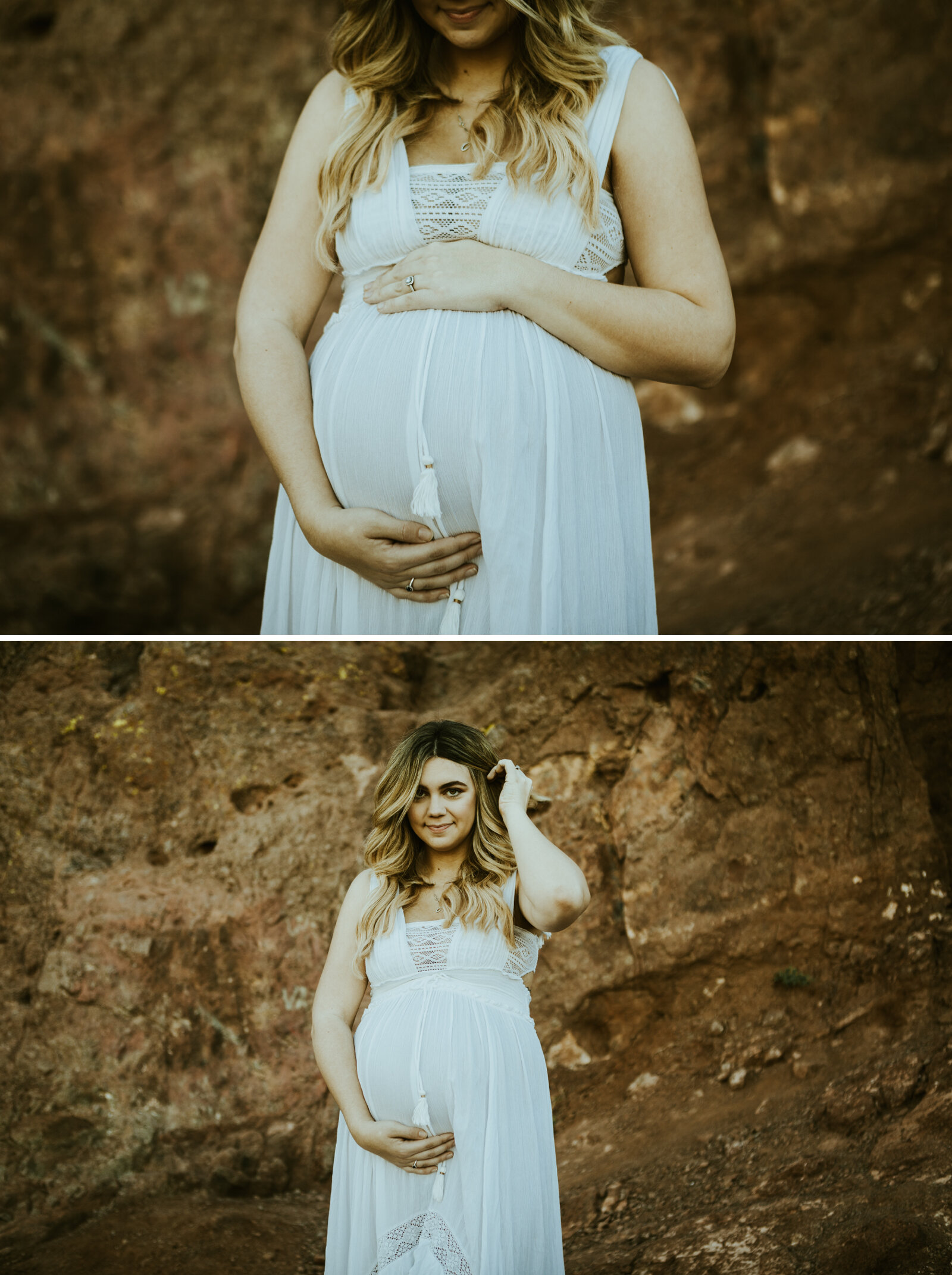 Maternity photos taken by frankely photography at papago park in phoenix arizona-3.jpg