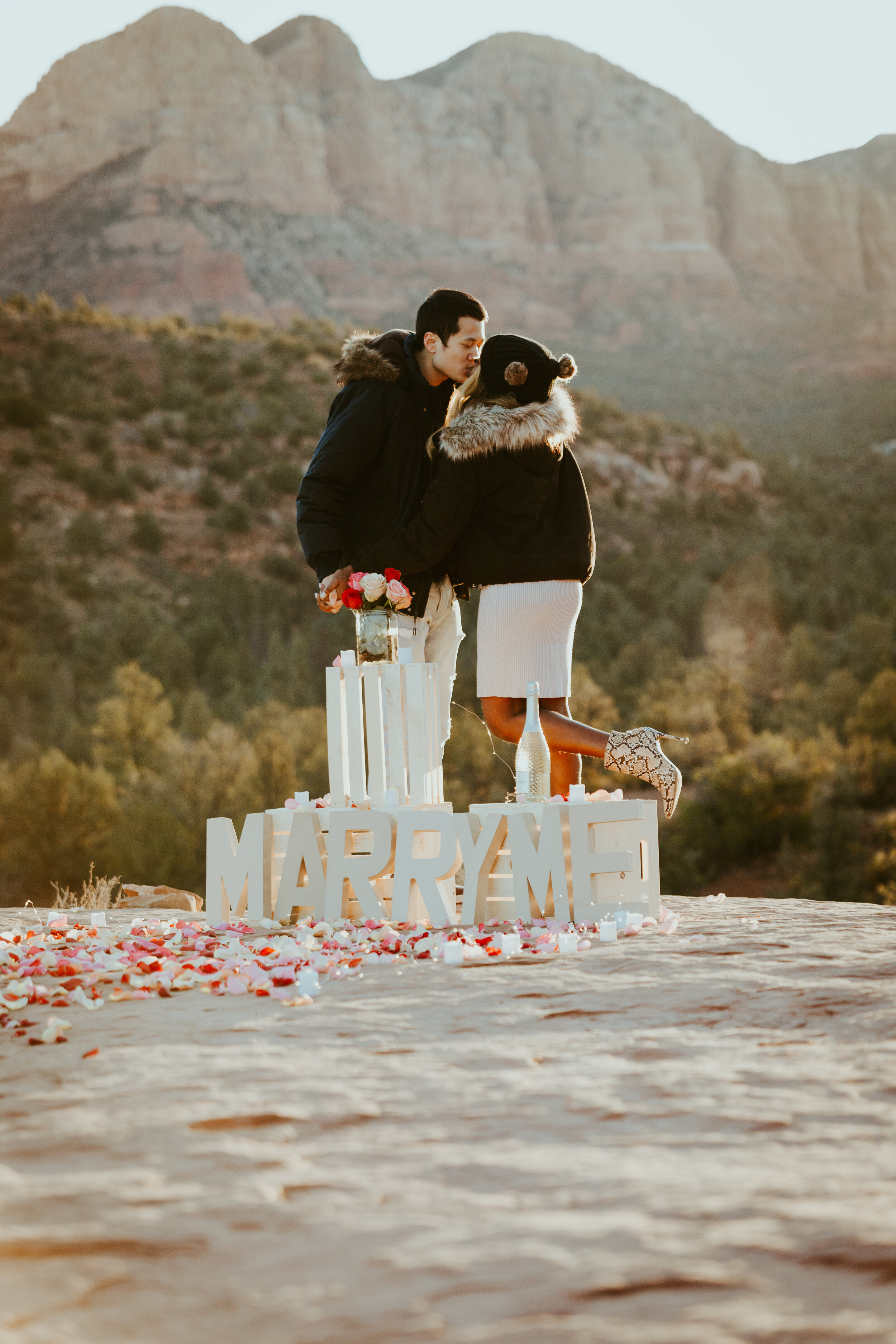 FRANKELY PHOTOGRAPHY Sedona Arizona surprise proposal engagement photoshoot cathedral rock-21.jpg