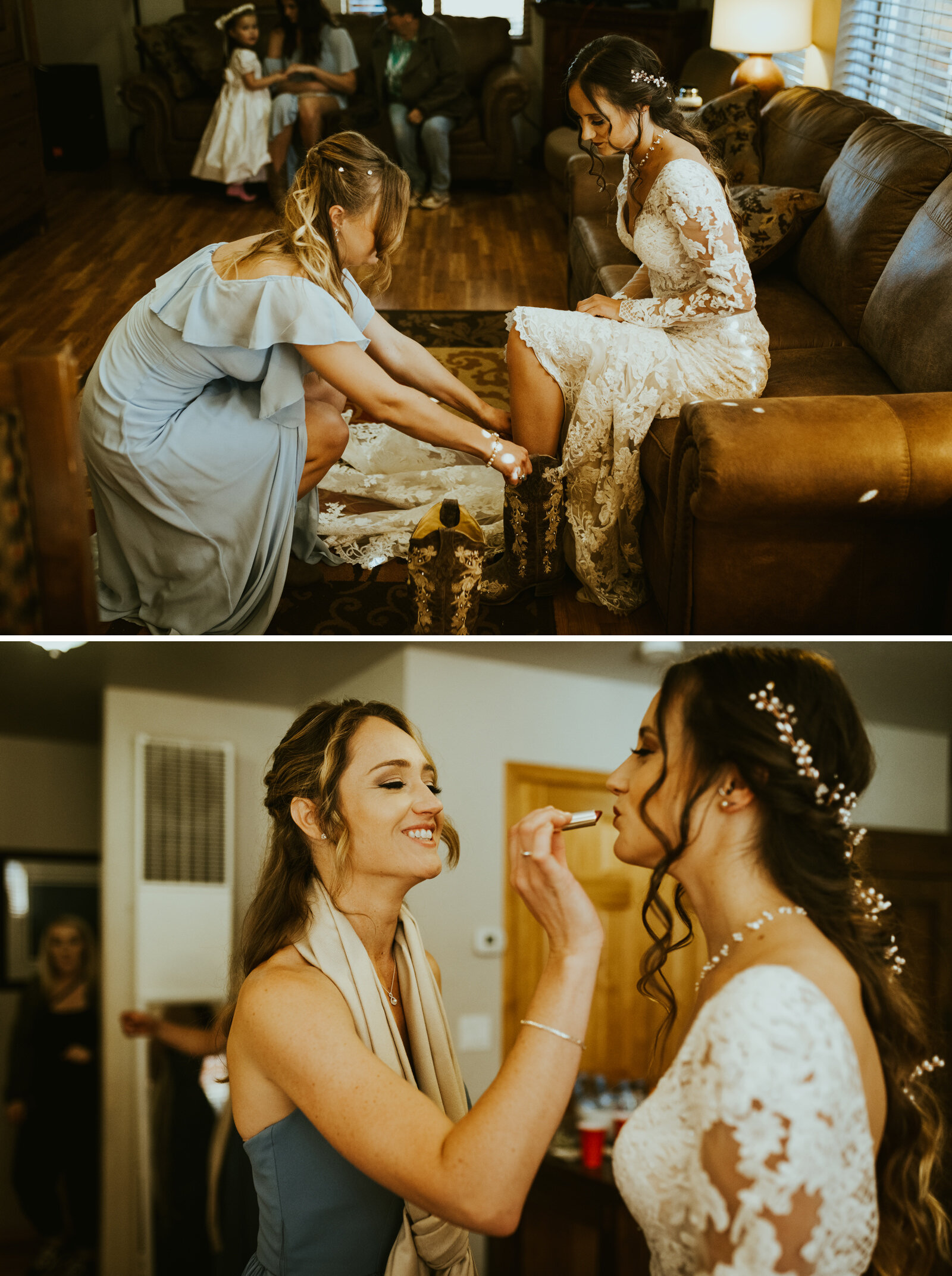 mormon lake lodge arizona wedding bride getting ready.jpg