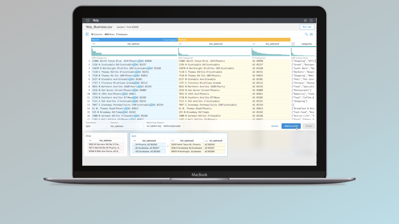 Trifacta Enterprise Data Prep Startup