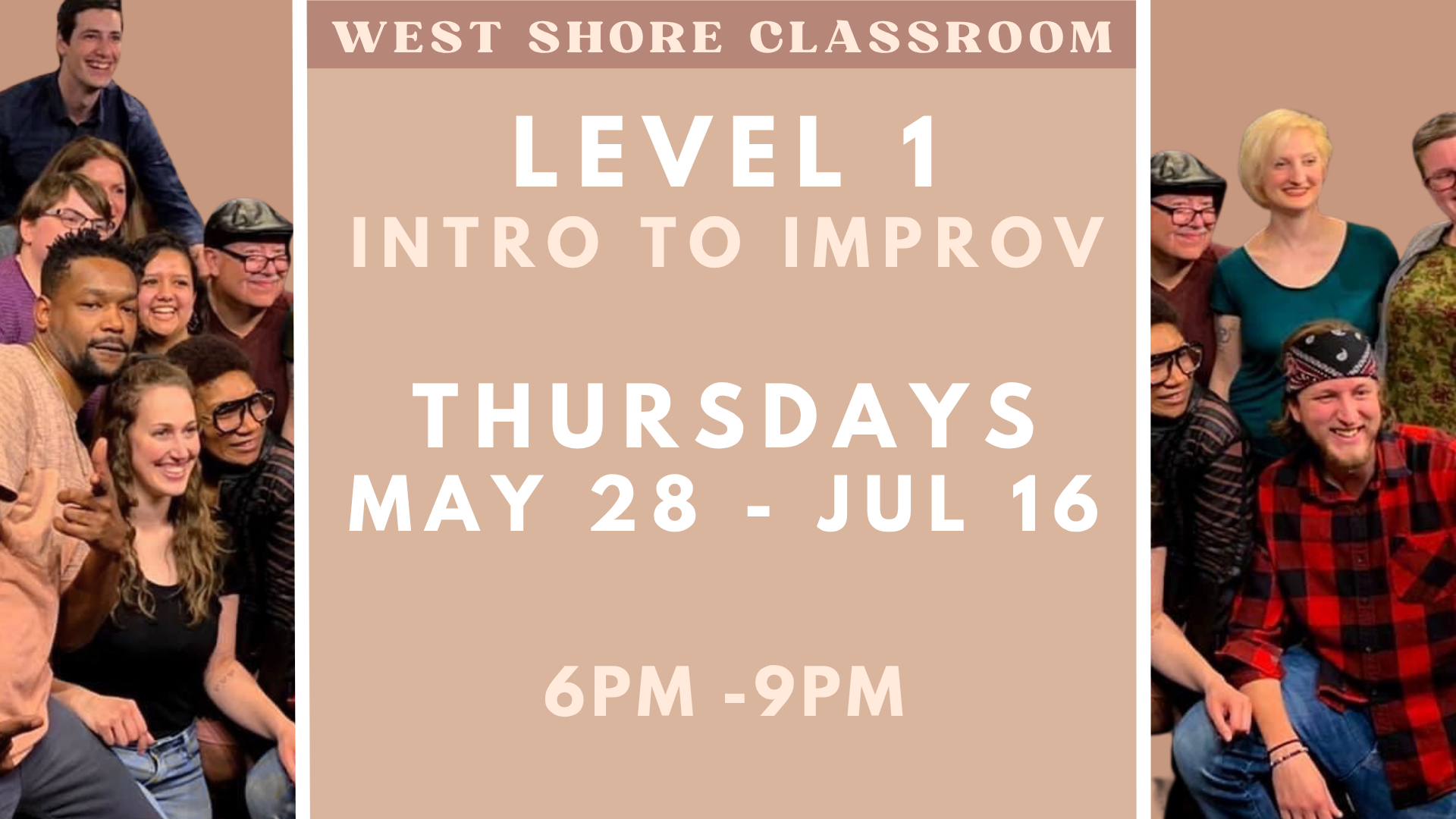 Level 1: Intro to Improv - Thursdays [West Shore]