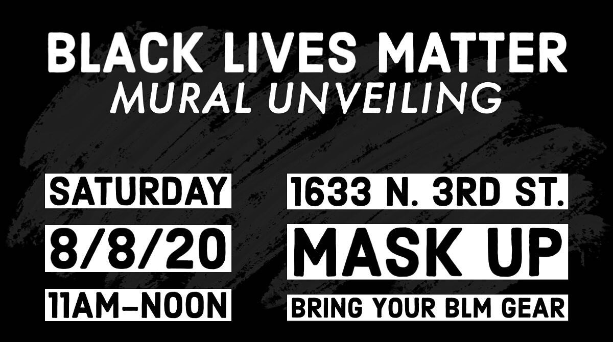 Today at 11AM a new Black Live Matter mural is being unveiled on the side of the theatre.

Artist Mike Fitzgerald reached out to members of The HIT community to make this happen, and it's a message we couldn't be more proud to have on the Theatre. We