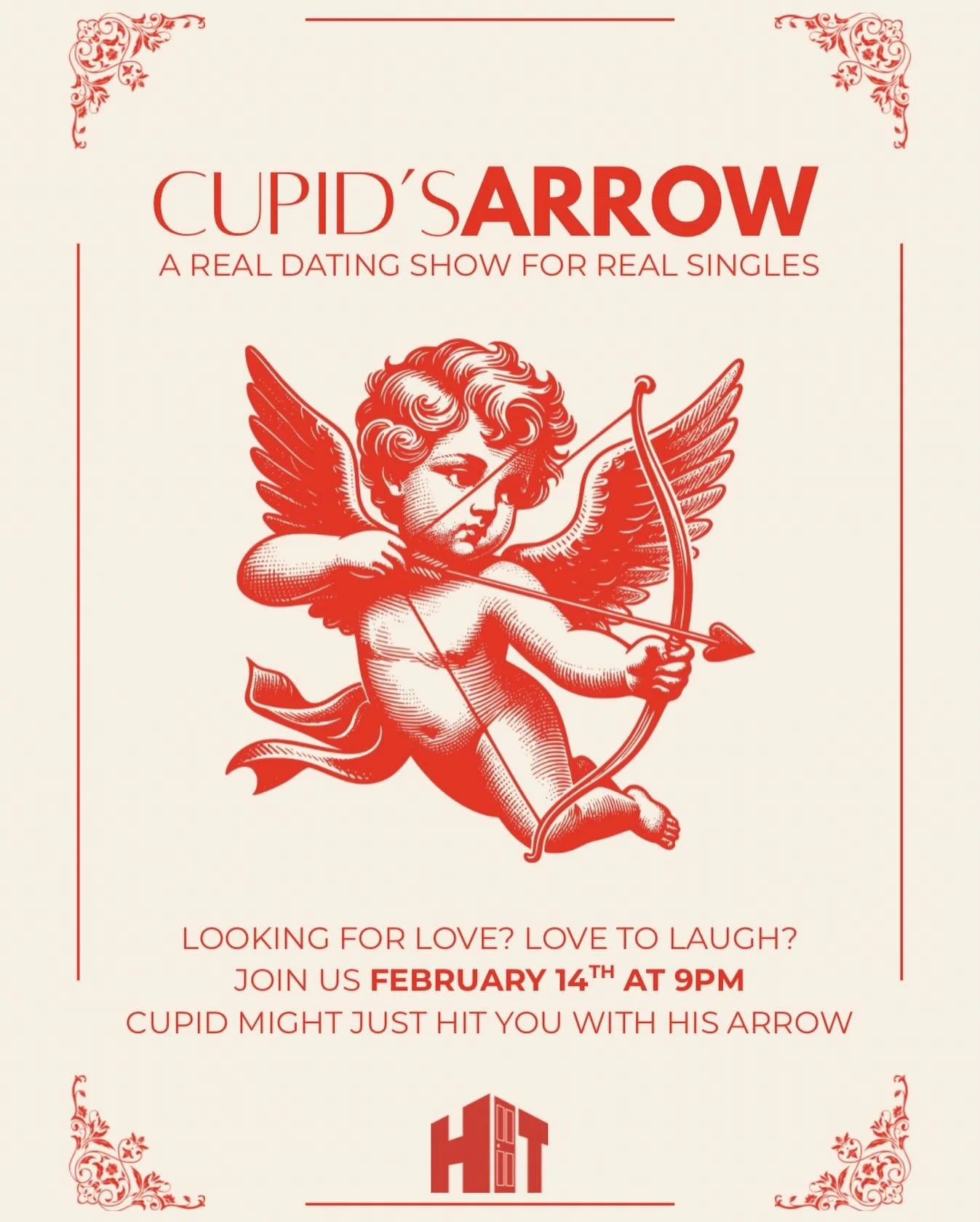 CALLING ALL HARRISBURG SINGLES ❤️ 
This Saturday we have a special Valentine&rsquo;s Day show! Ham Juice will be kicking it off at 8:30 with Chris&rsquo; Love Letters (spicy!) and then we&rsquo;ll be bringing REAL SINGLES on stage to find REAL LOVE (