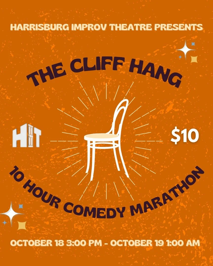 Come out Saturday for a Ten Hour Improv Marathon! Ten dollars gets you in and you can come and go as you please. Check out  this amazing line up of shows:

Saturday, October 18 &ndash; Sunday, October 19

3:00 PM &ndash; Kickoff!
3:15 PM &ndash; And 