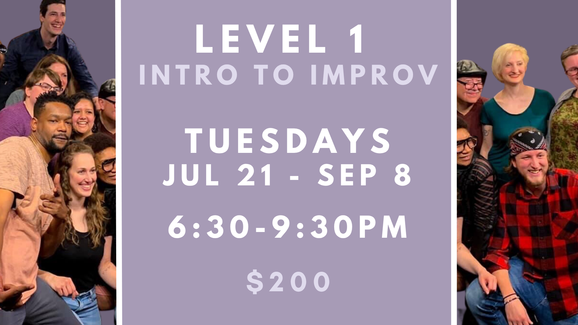 Level 1: Intro to Improv - Tuesdays
