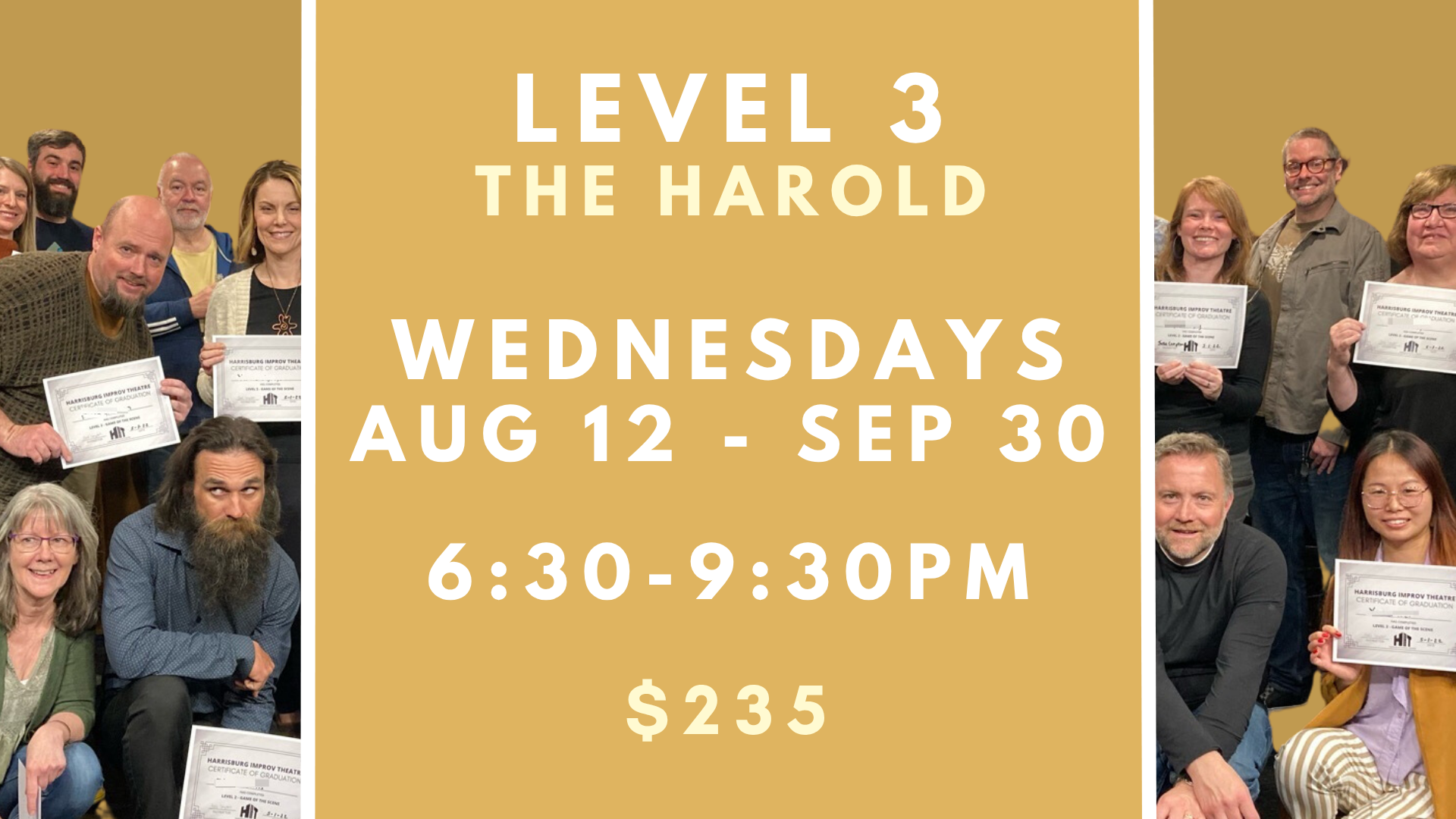 Level 3: The Harold - Wednesdays