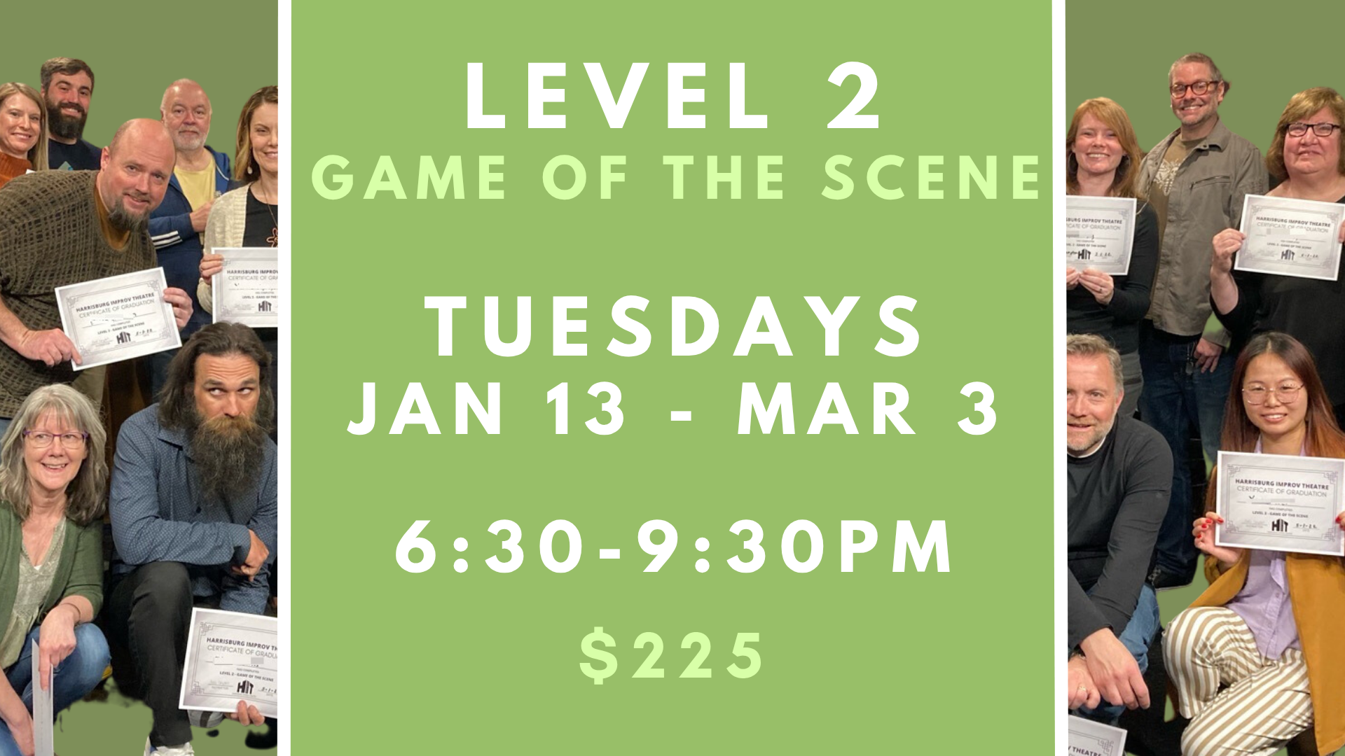 Level 2: Game of the Scene - Tuesdays