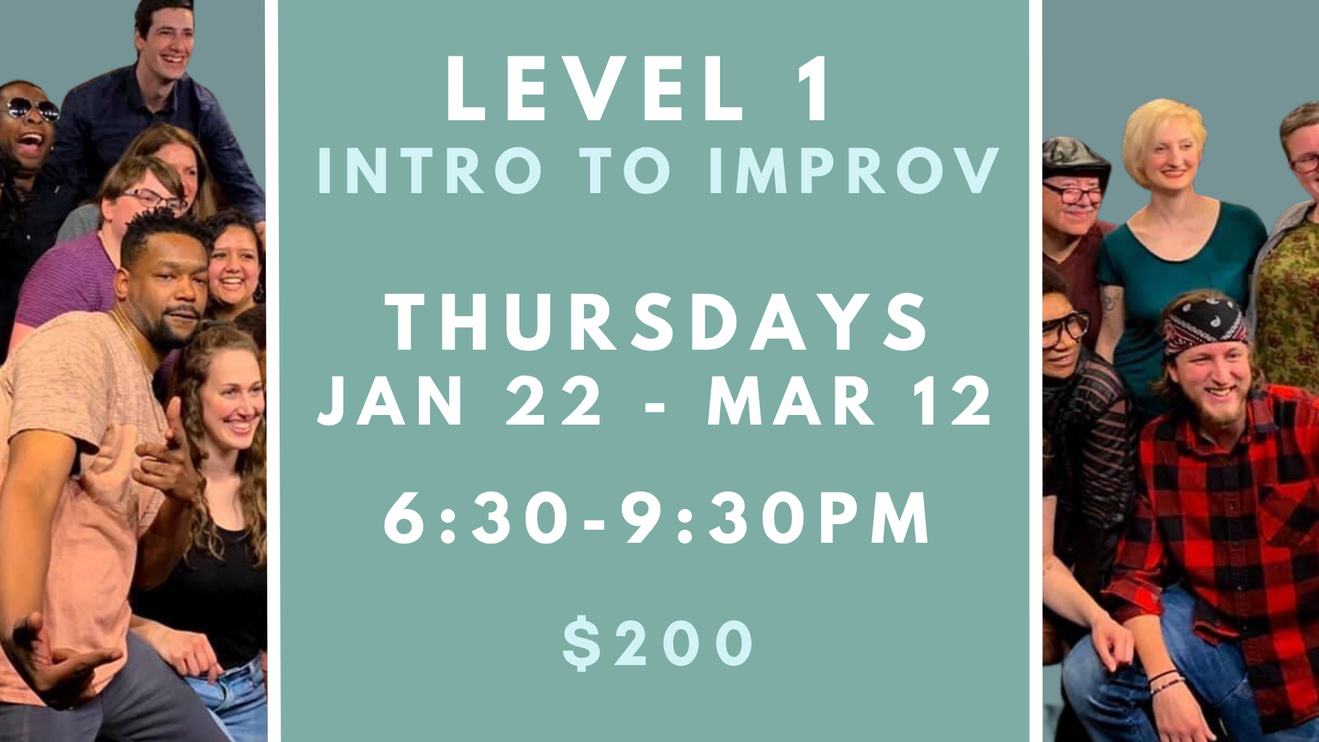 Level 1: Intro to Improv - Thursdays