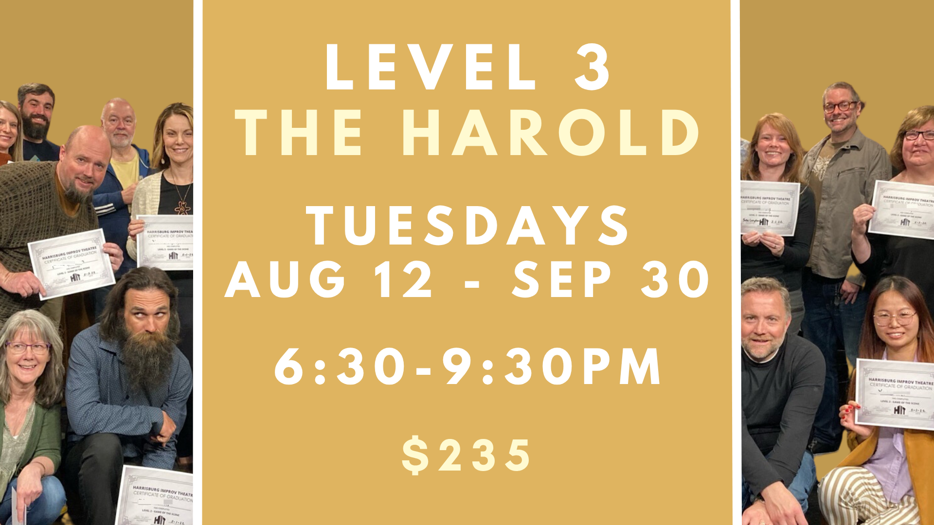 Level 3: The Harold - Wednesdays